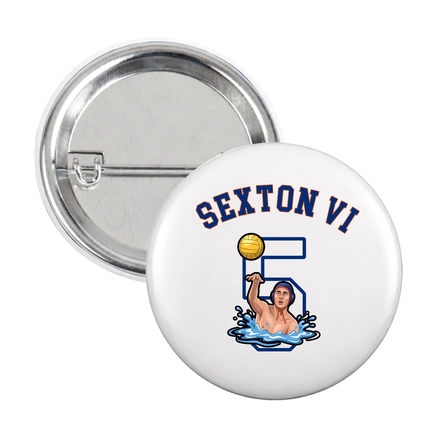 Game Day Button — Shirsey Arch in White