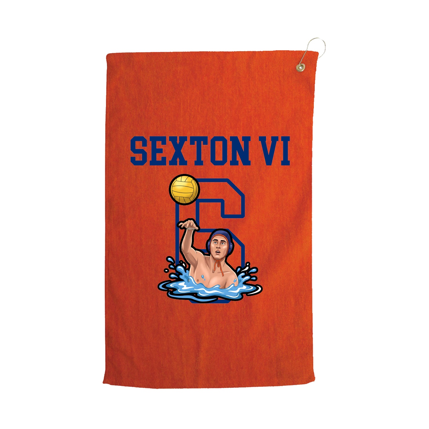 Golf Towel — Shirsey in Orange