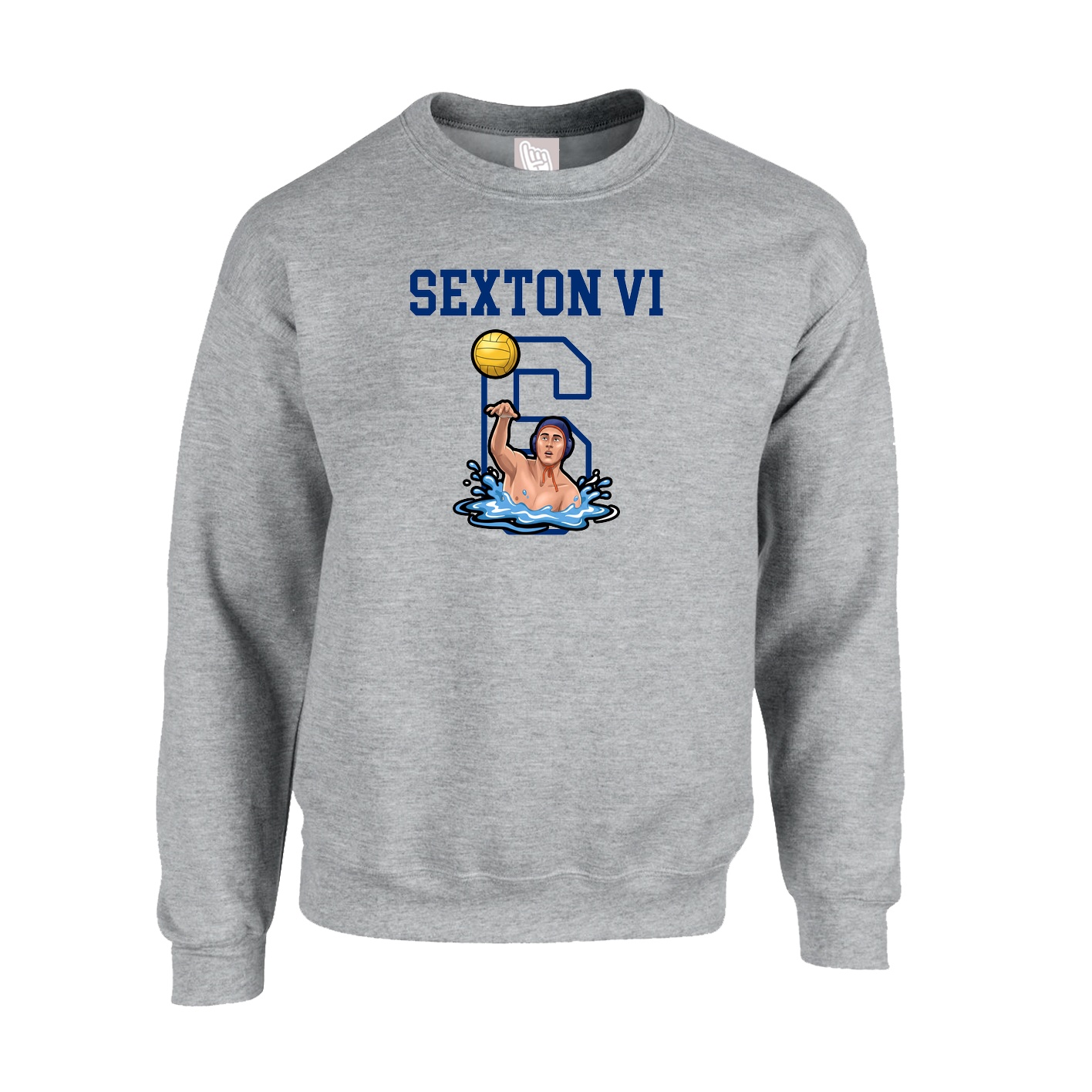 Fleece Crew — Shirsey in Grey