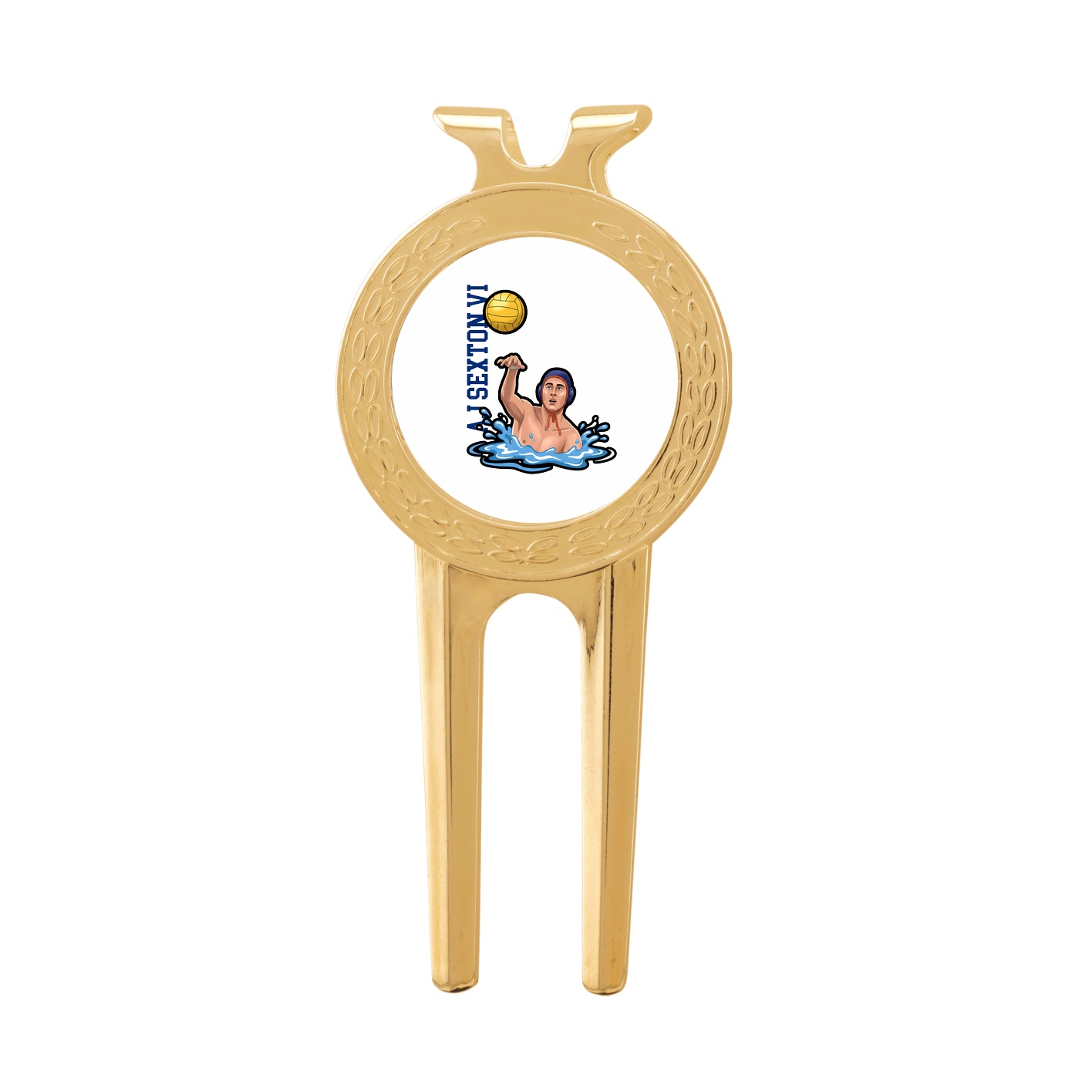 Divot Tool with Ball Marker — Name Vertical in Classic