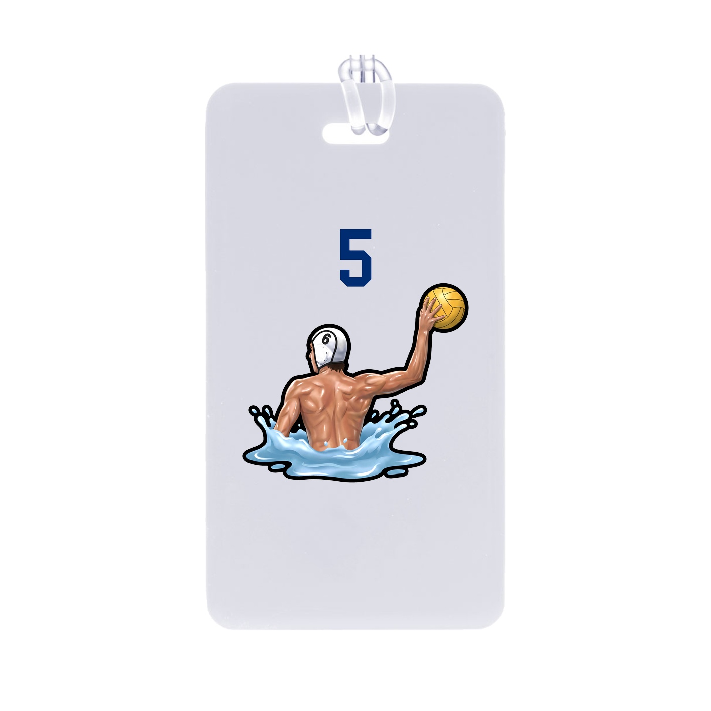Bag Tag — Number Top in Classic