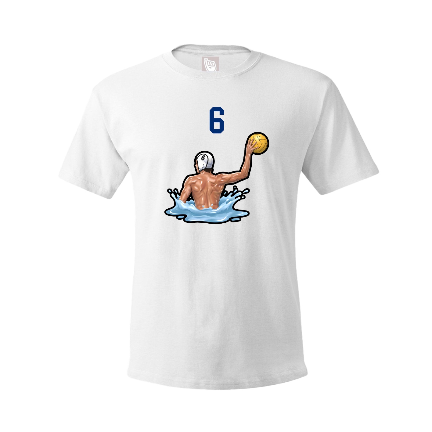 Tee — Number Top in White