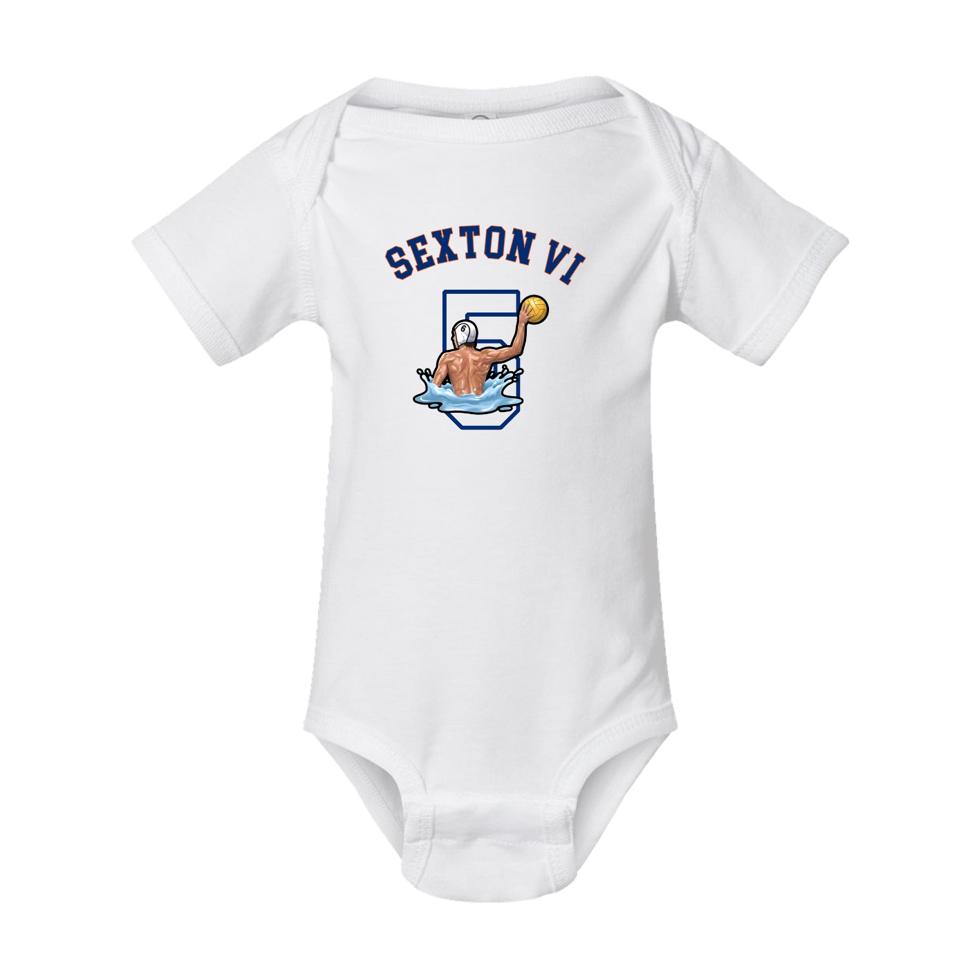 Baby Onesie — Shirsey Arch in White
