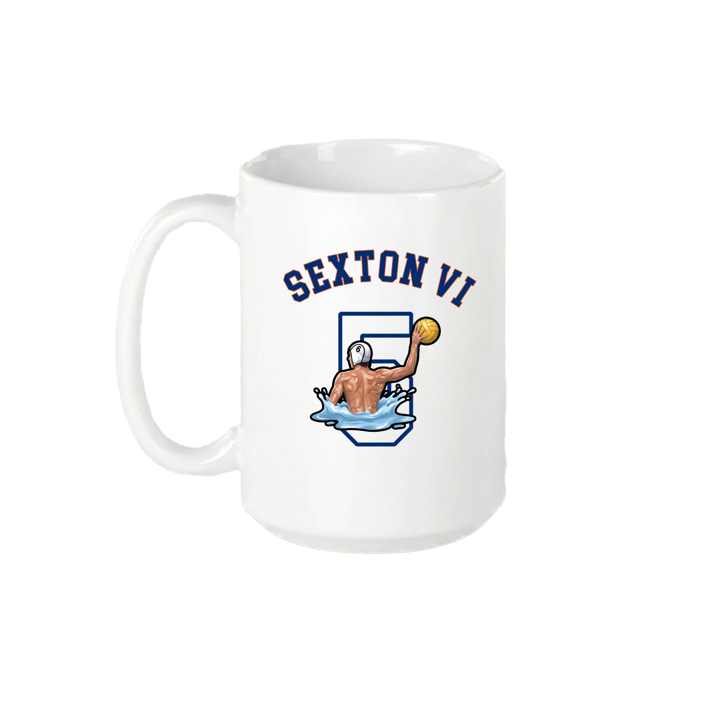 15oz Coffee Mug — Shirsey Arch in White