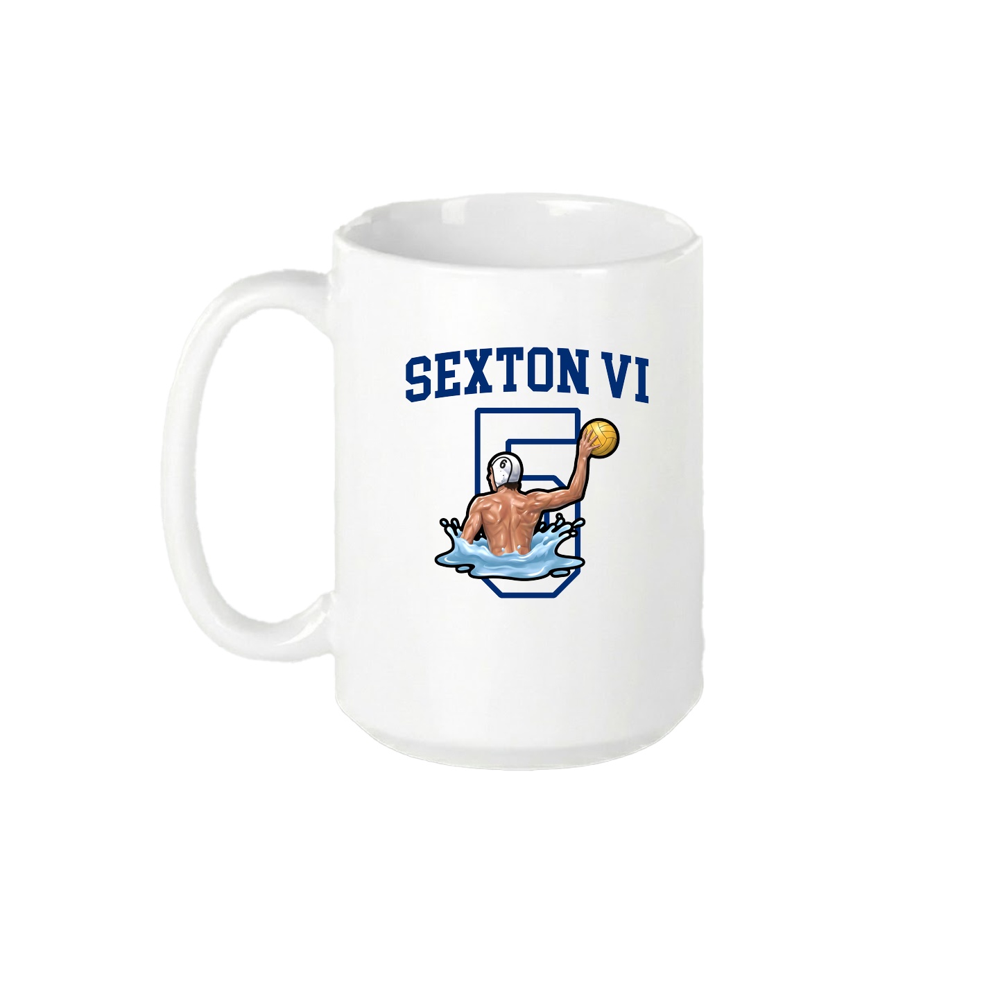 15oz Coffee Mug — Shirsey in White