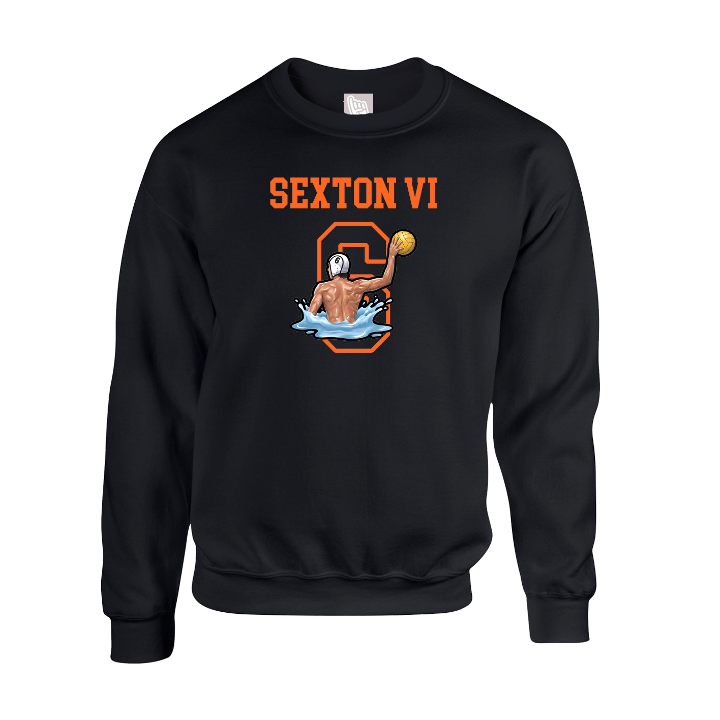 Fleece Crew — Shirsey in Black