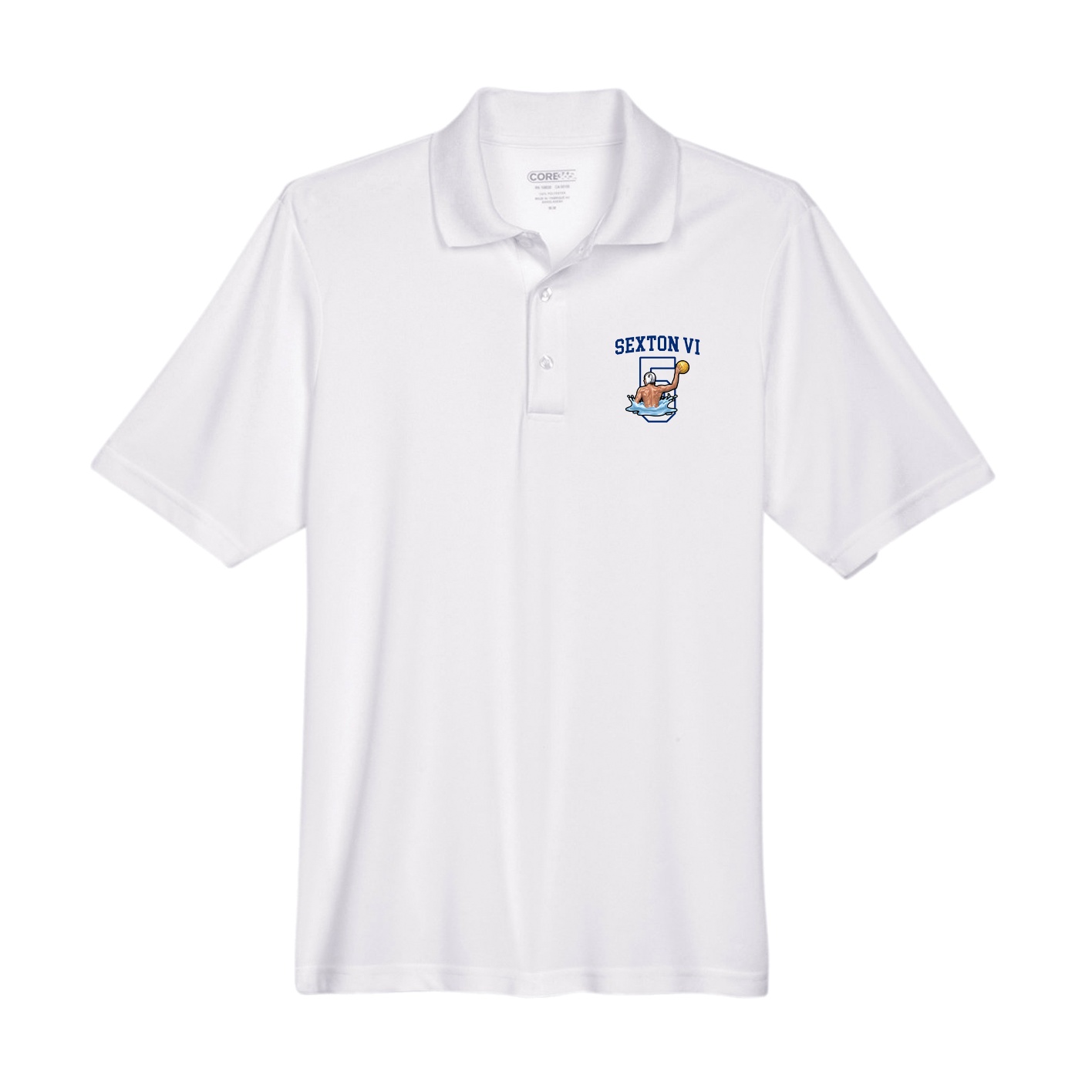 Performance Polo — Shirsey in White