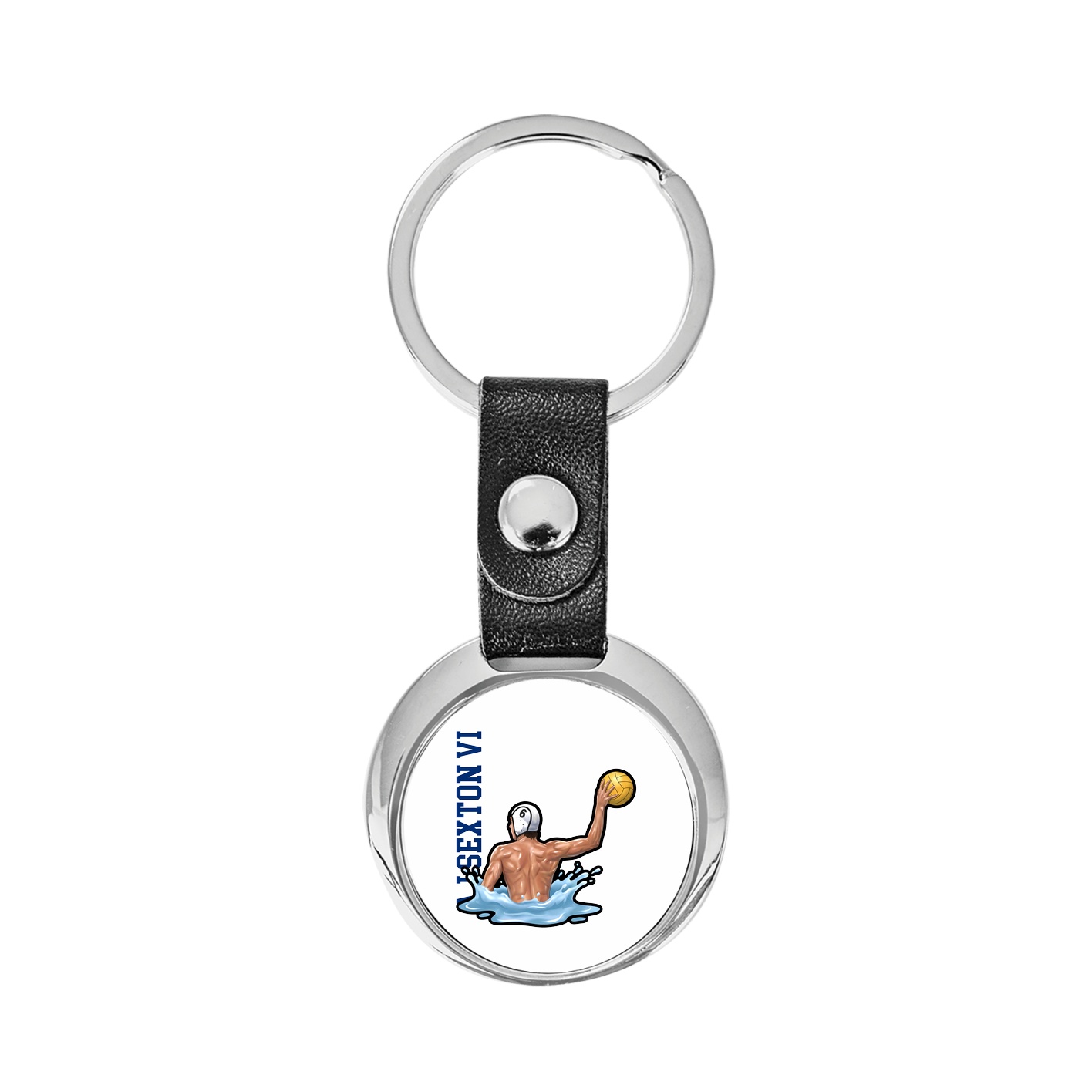 Key Chain — Name Vertical in Classic