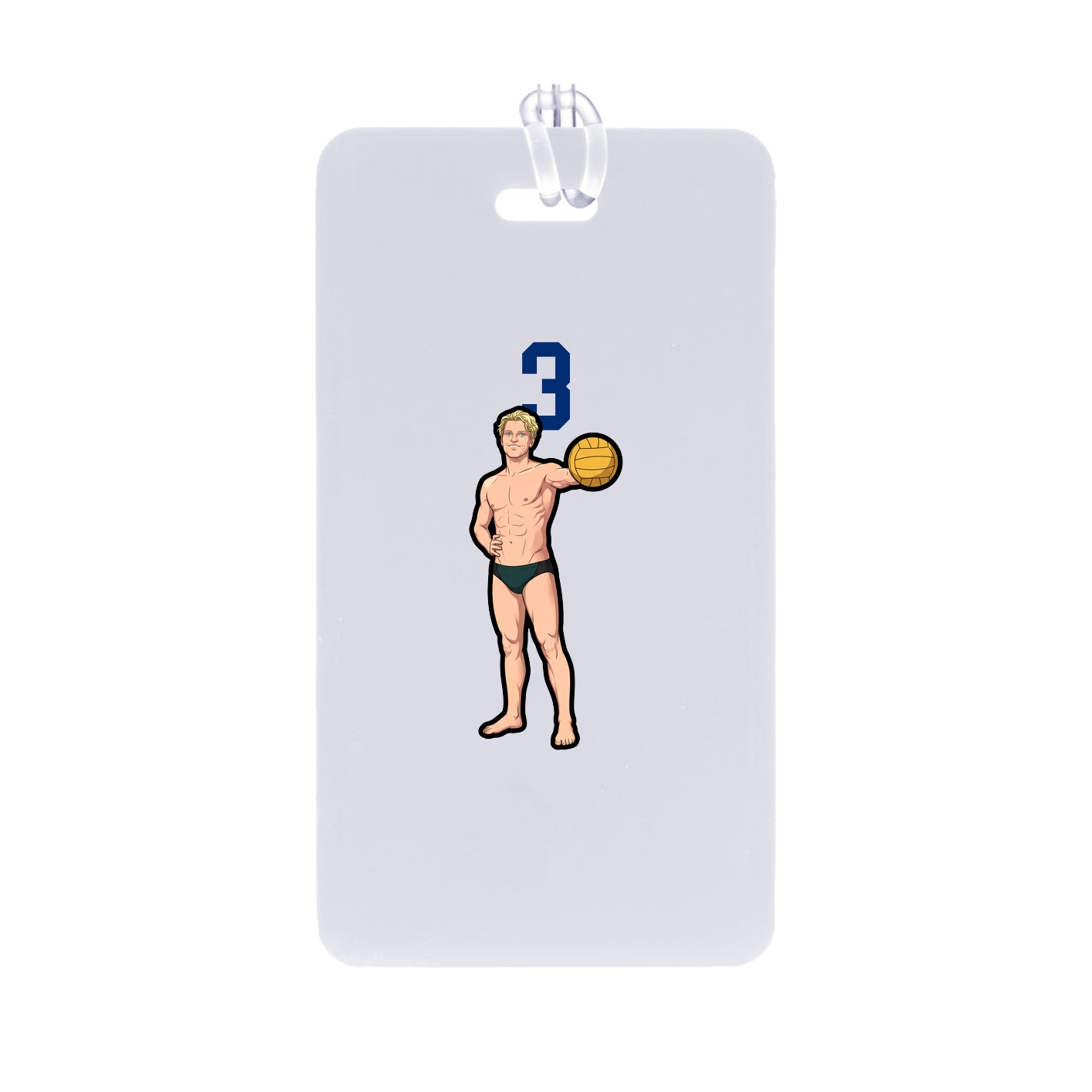 Bag Tag — Number Top in Classic