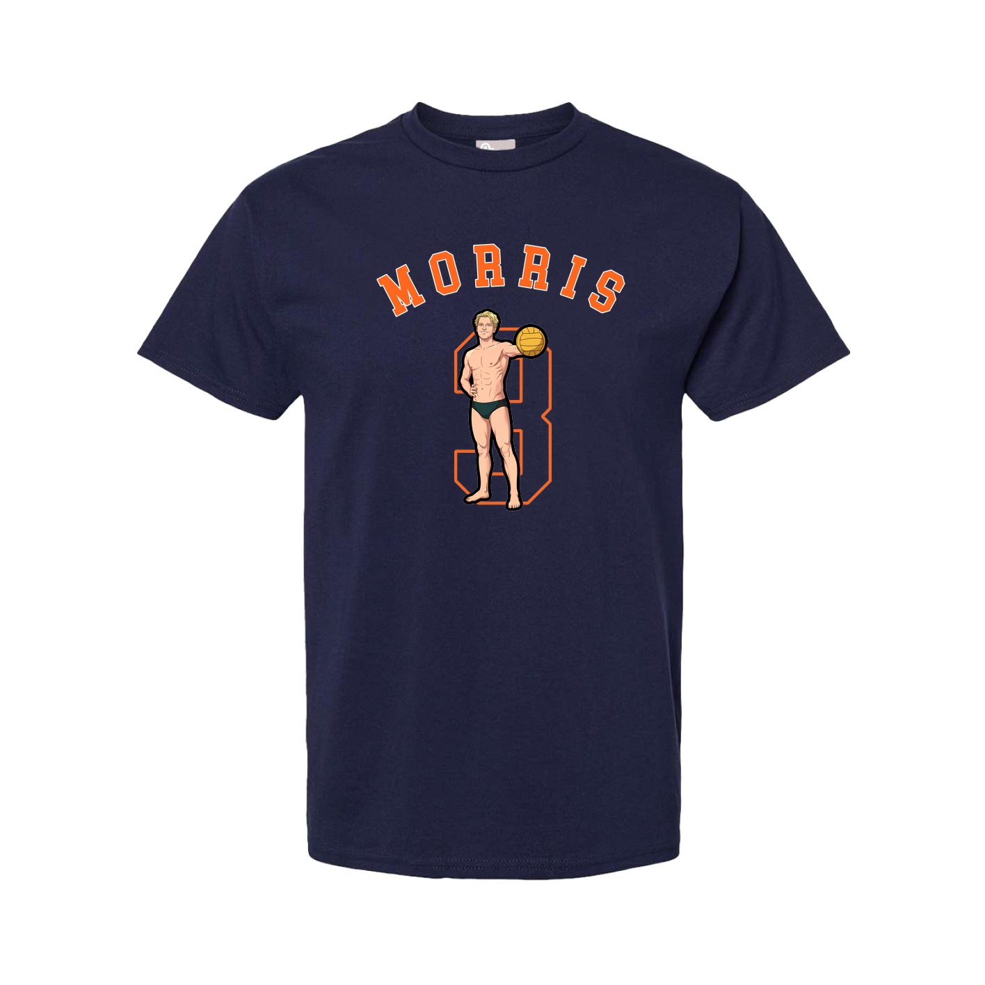 Youth Tee — Shirsey Arch in Navy
