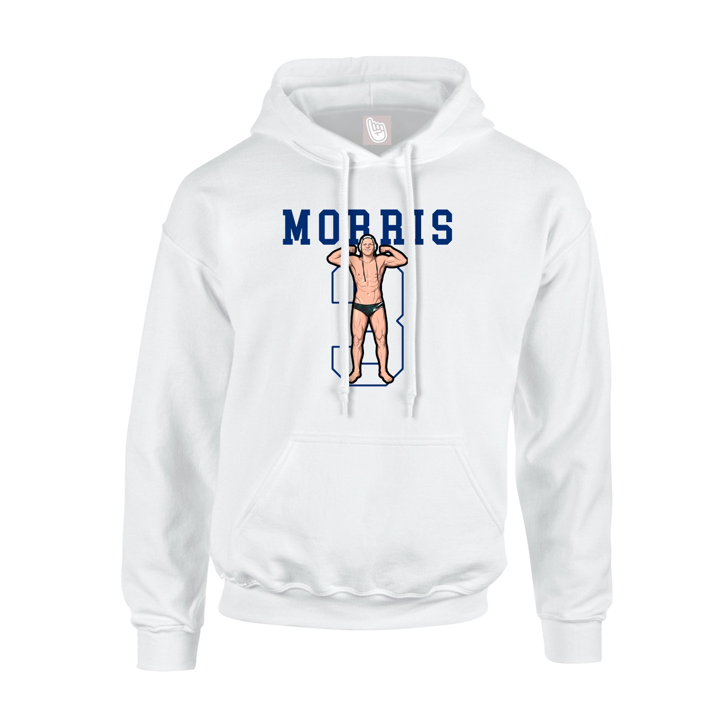 Hoodie — Shirsey in White