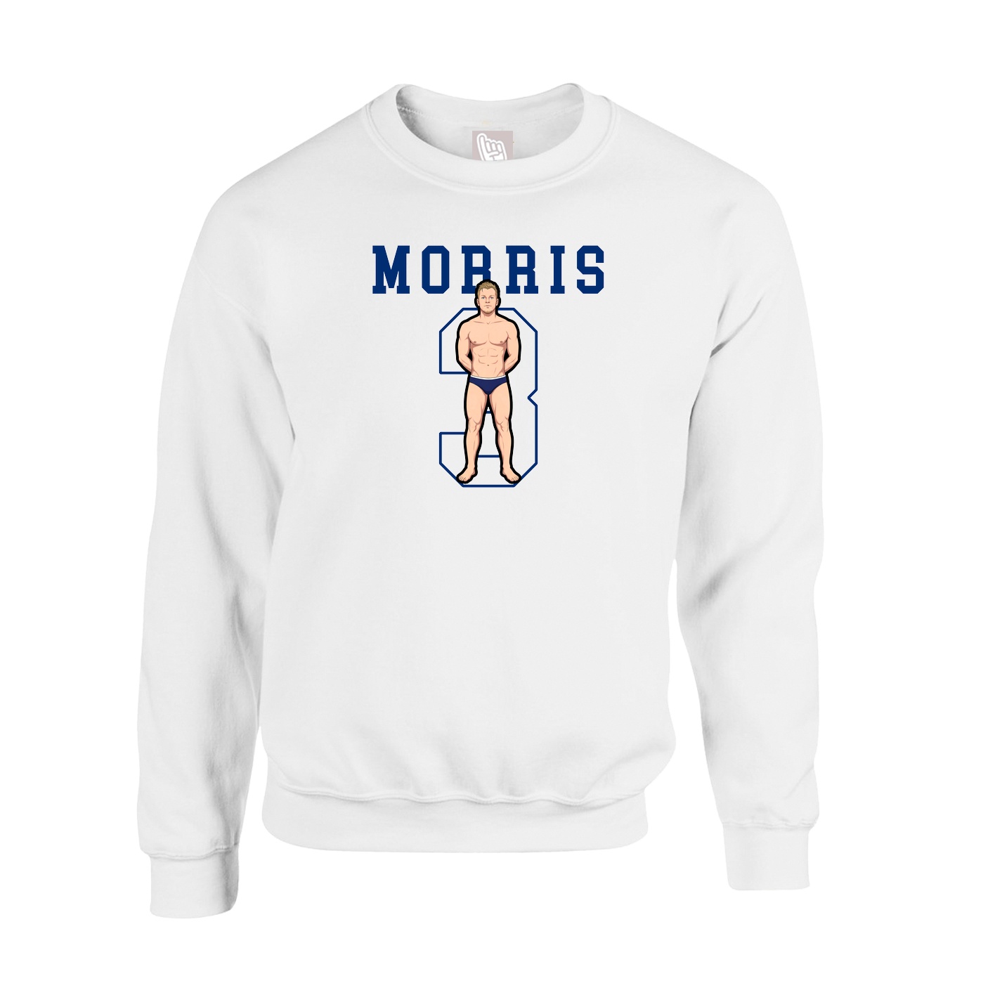 Fleece Crew — Shirsey in White