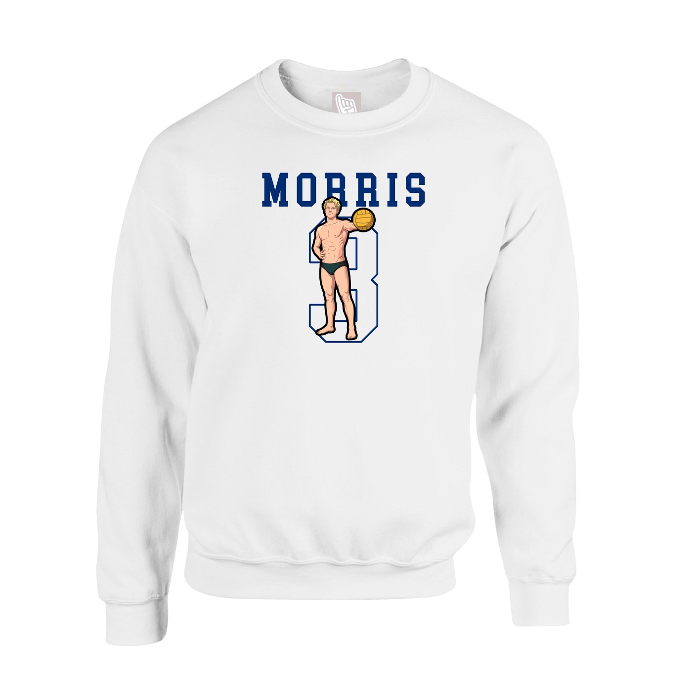 Fleece Crew — Shirsey in White