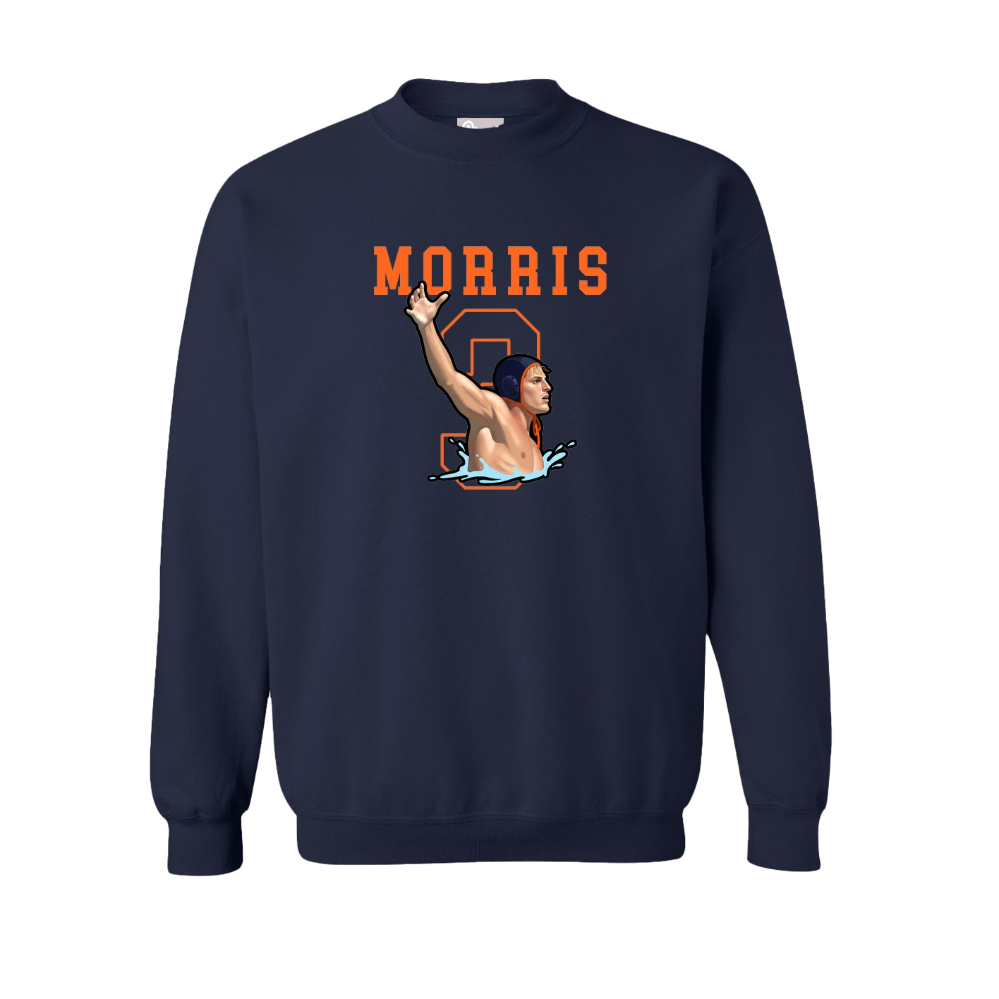 Fleece Crew — Shirsey in Navy