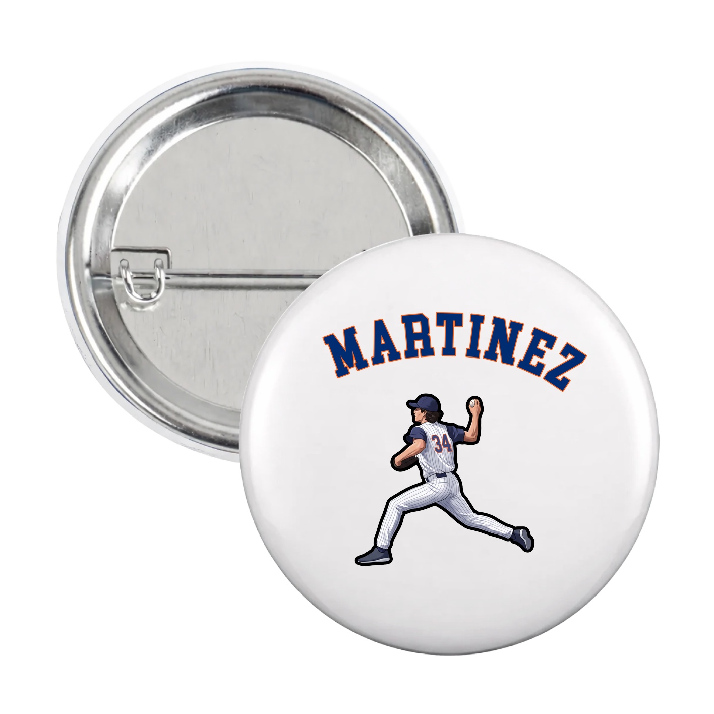 Game Day Button — Shirsey Arch in White