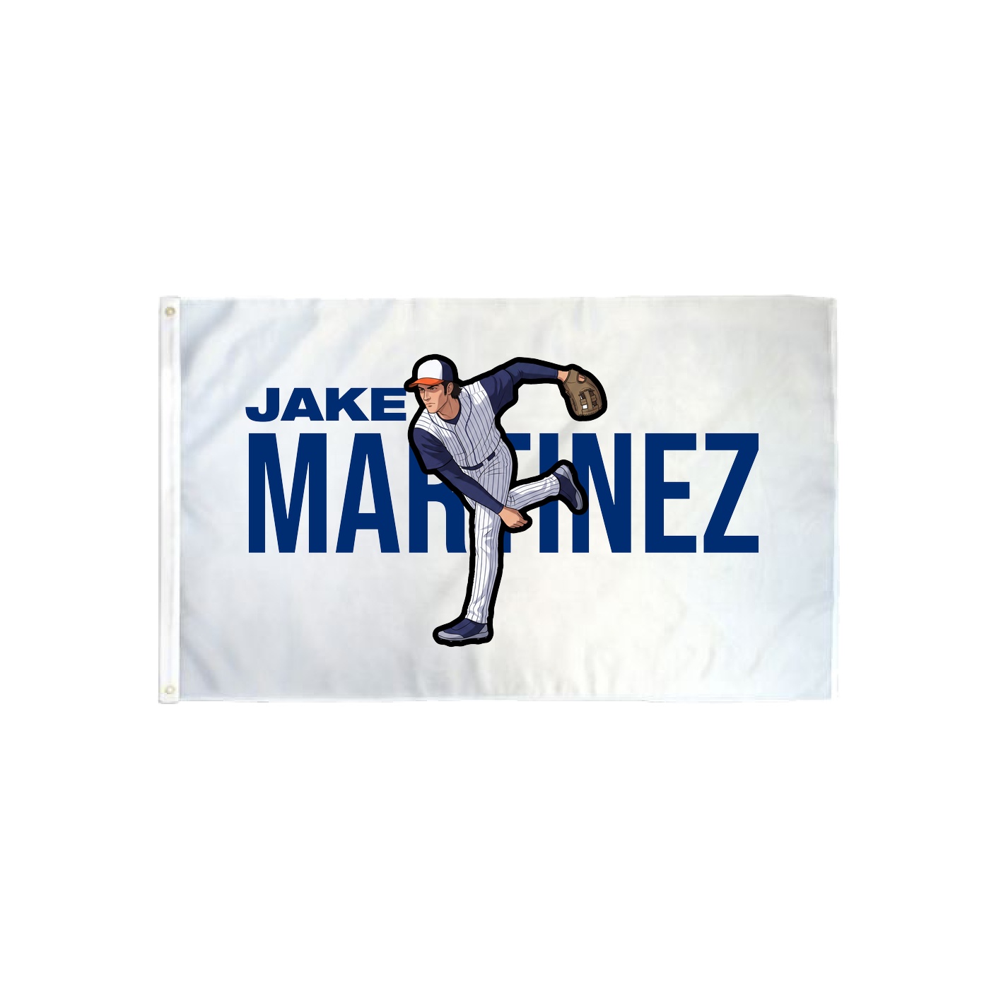 3x5 Flag — Player Name in Classic