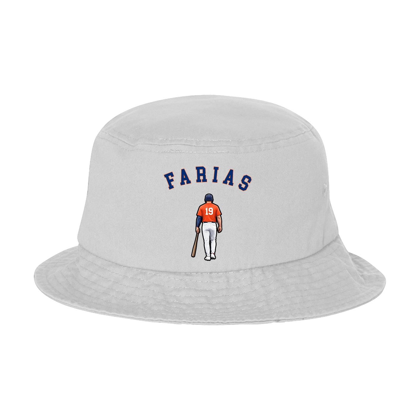 Bucket Cap — Shirsey Arch in White