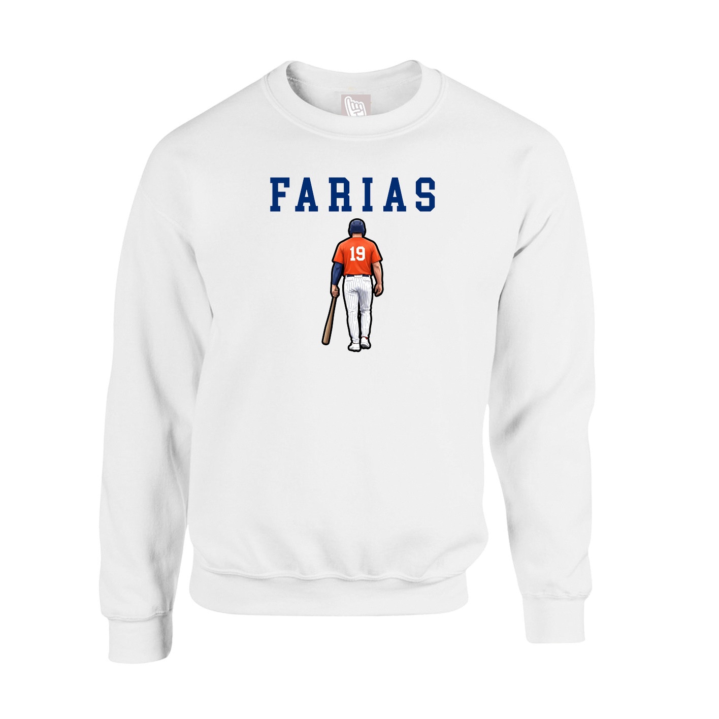 Fleece Crew — Shirsey in White