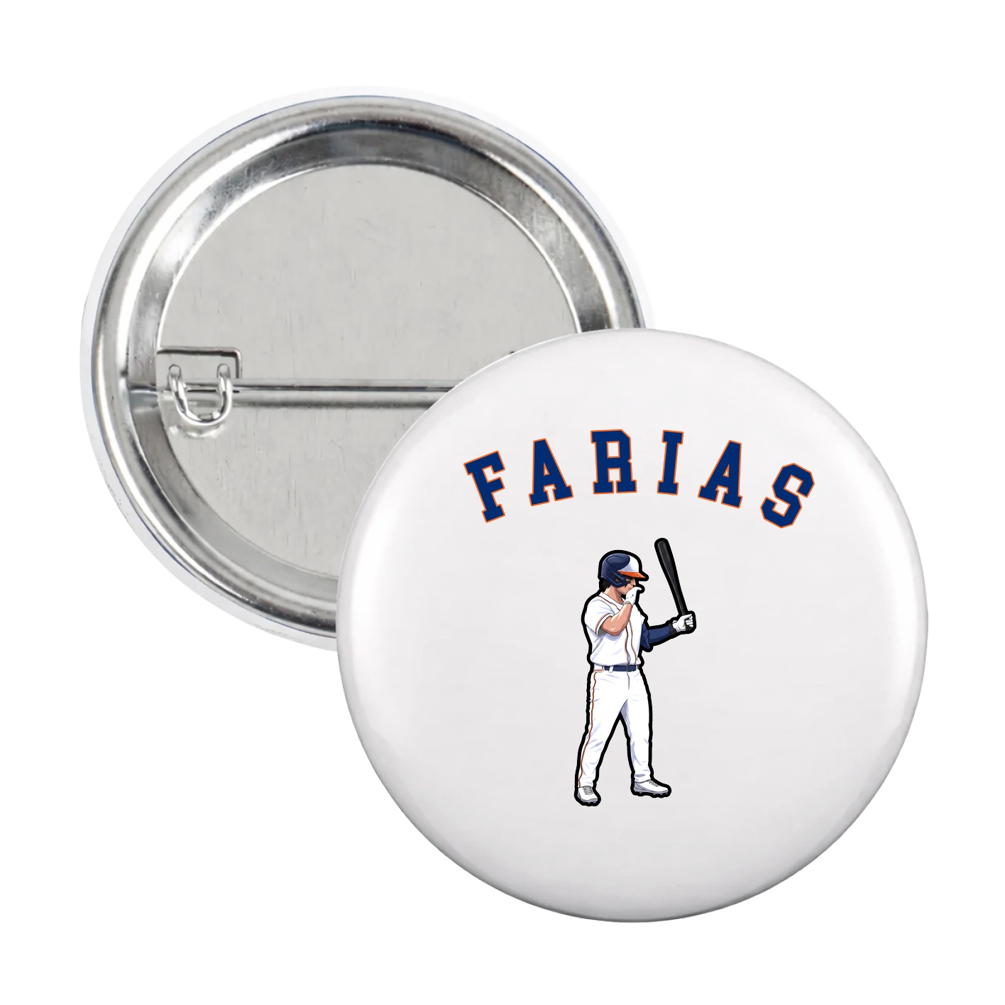 Game Day Button — Shirsey Arch in White