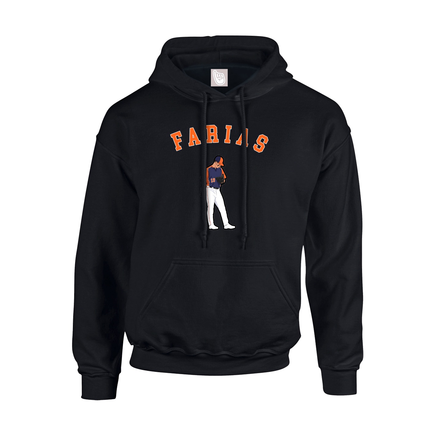 Hoodie — Shirsey Arch in Black