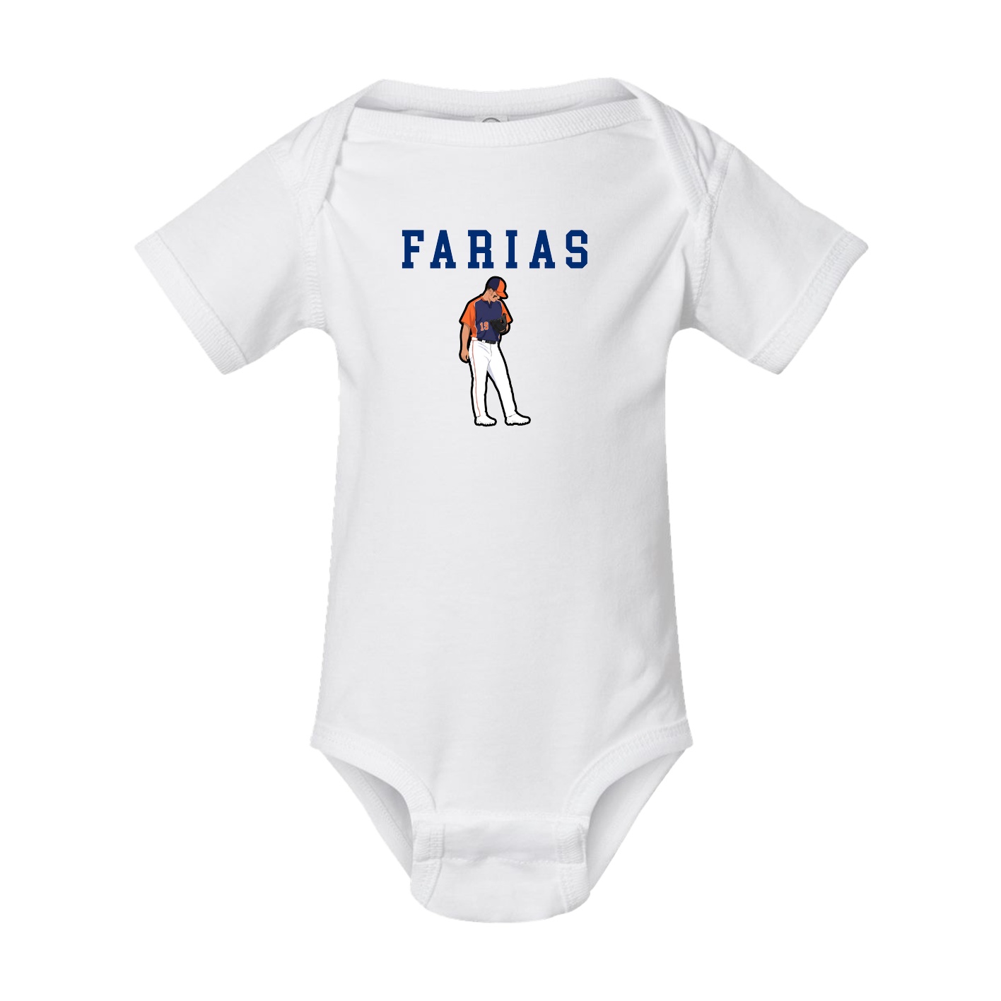 Baby Onesie — Shirsey in White