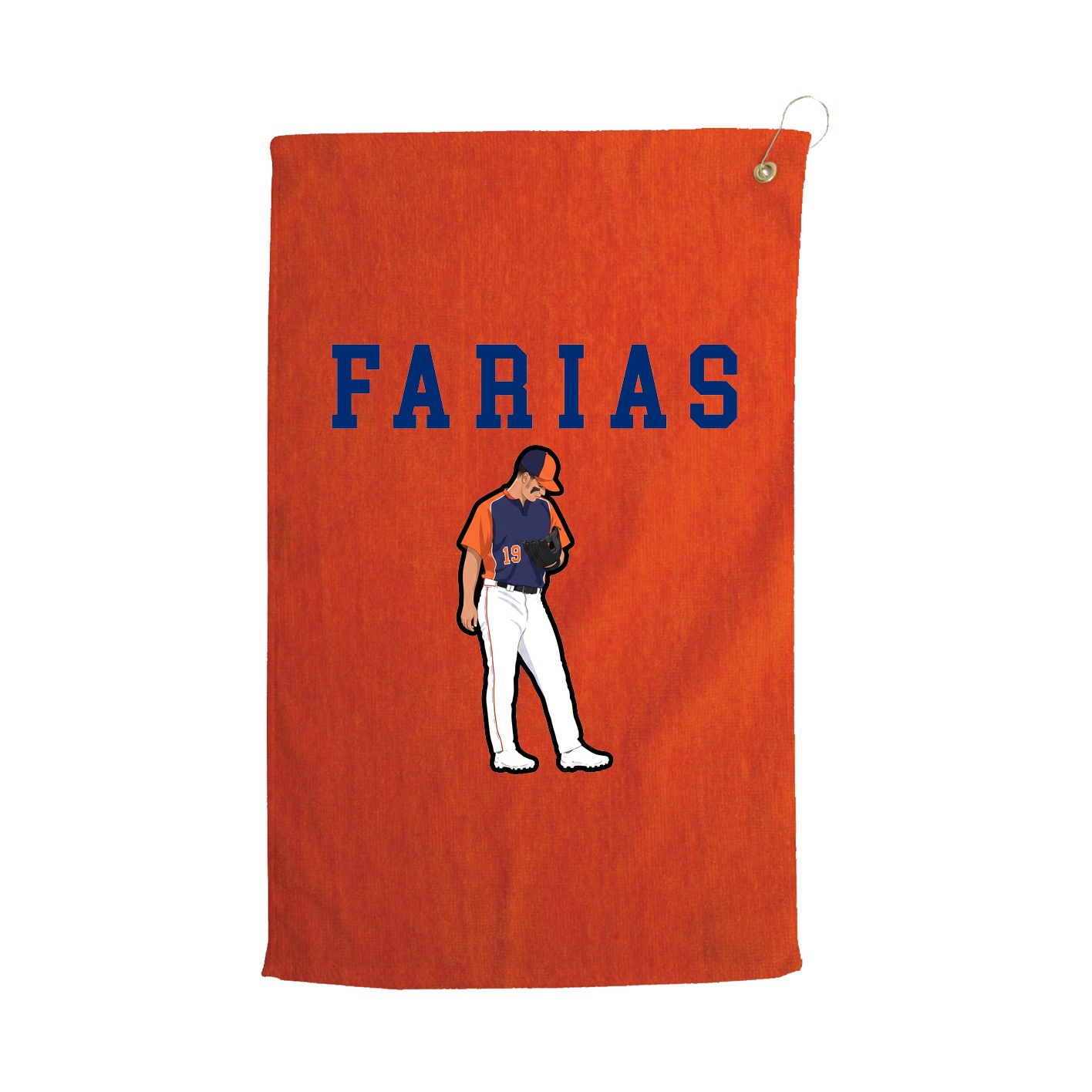 Golf Towel — Shirsey in Orange