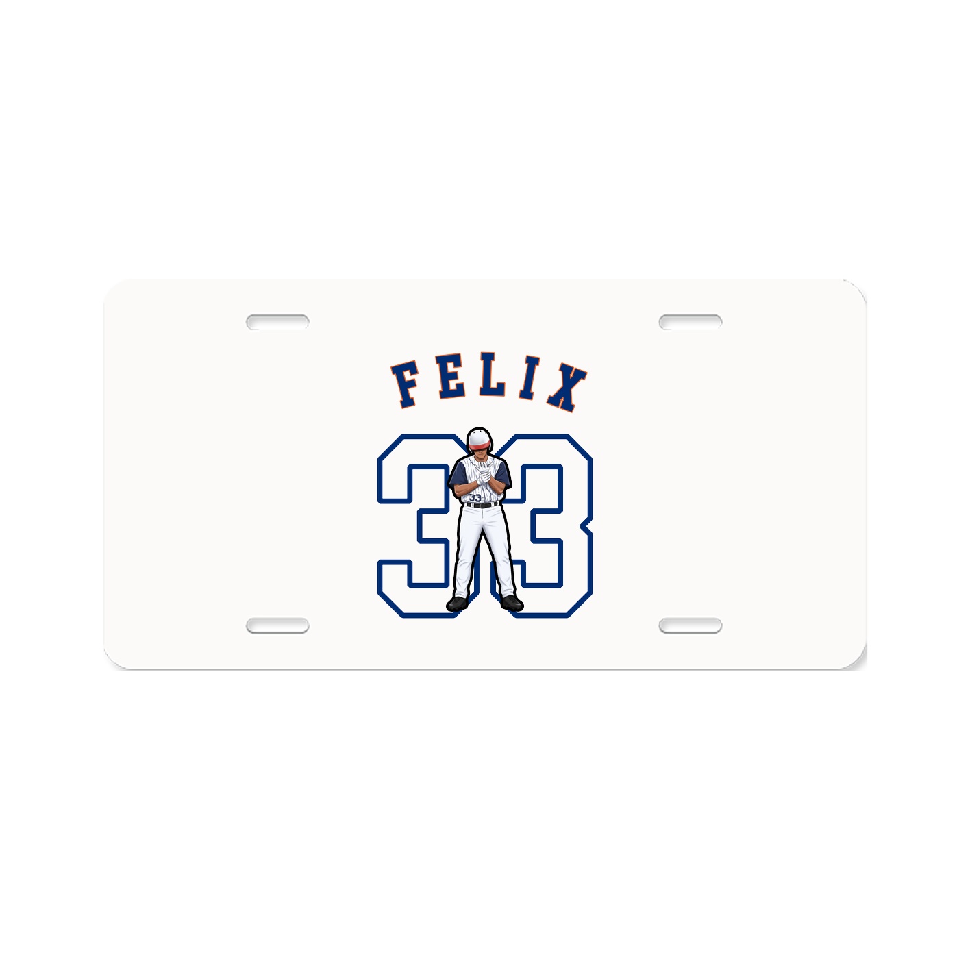 License Plate — Shirsey Arch in Classic
