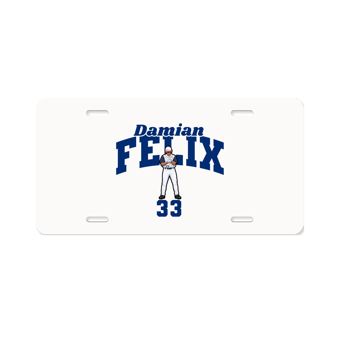 License Plate — Signature Arch in Classic