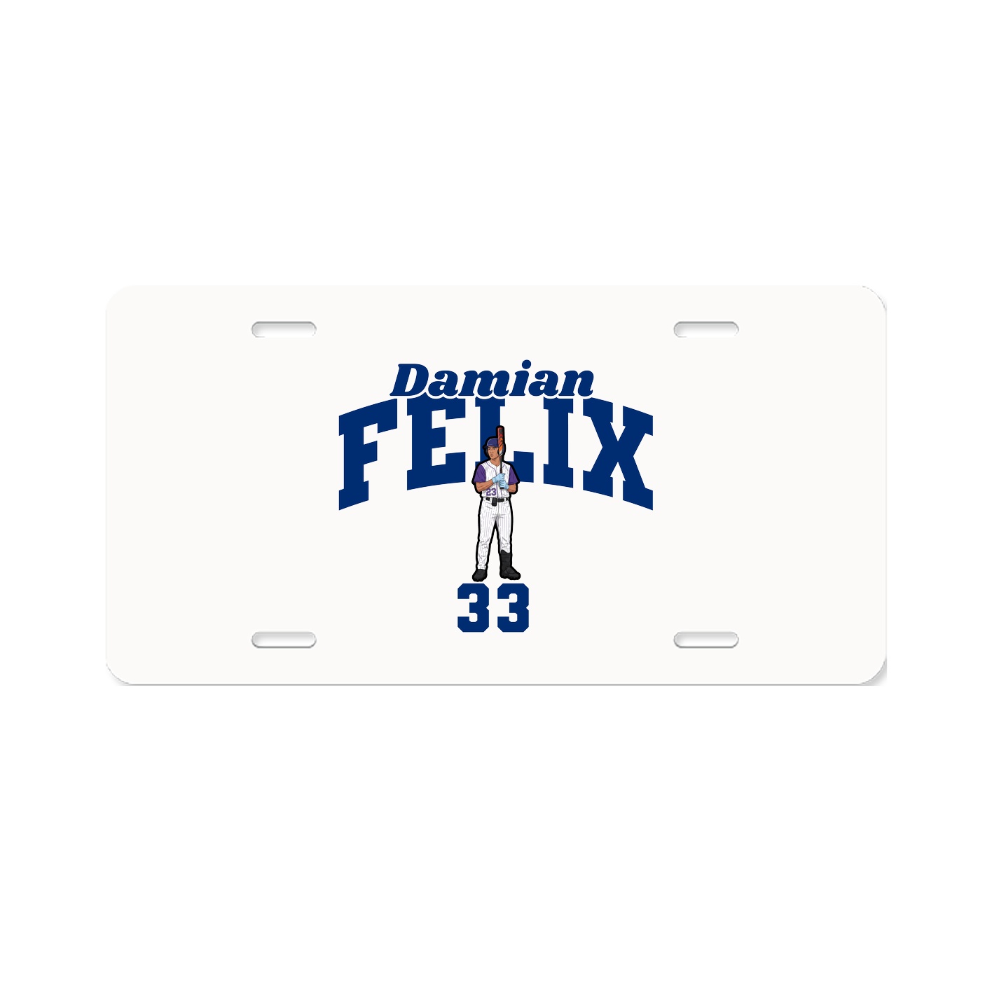 License Plate — Signature Arch in Classic