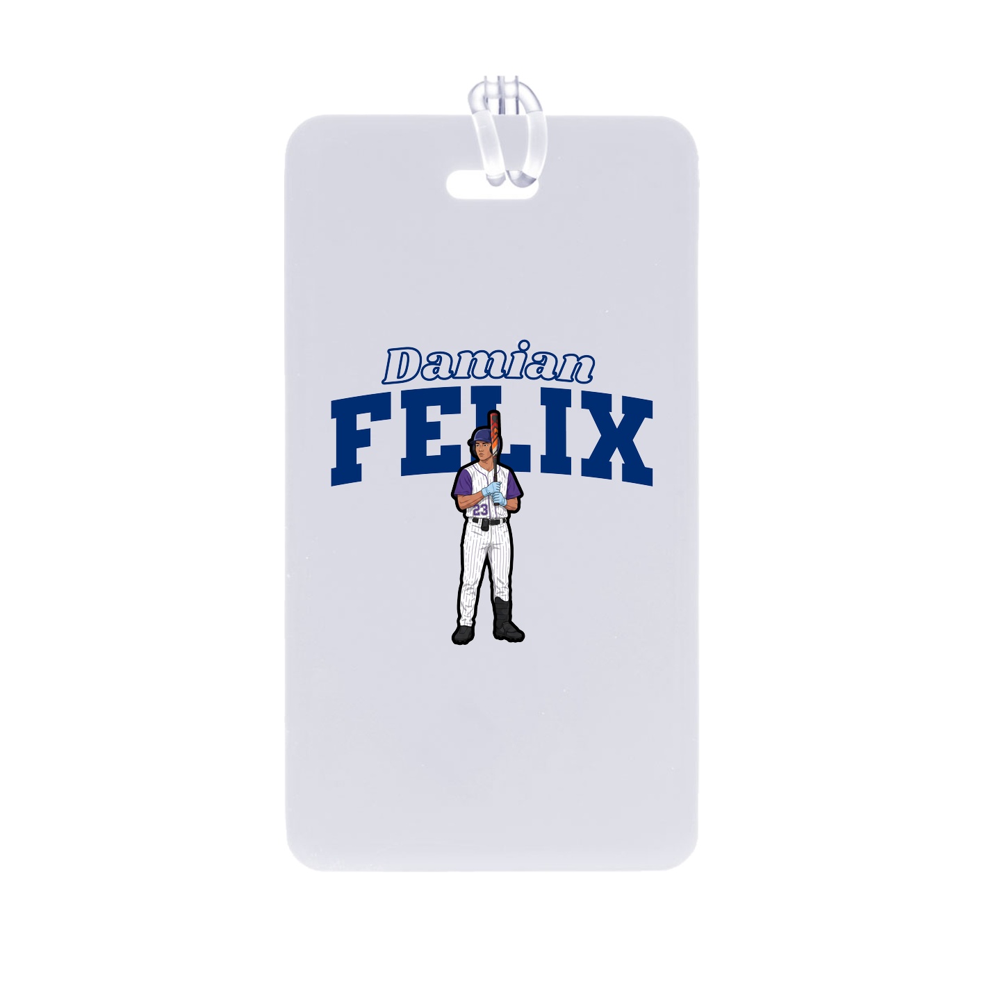 Bag Tag — Name Arch in Classic