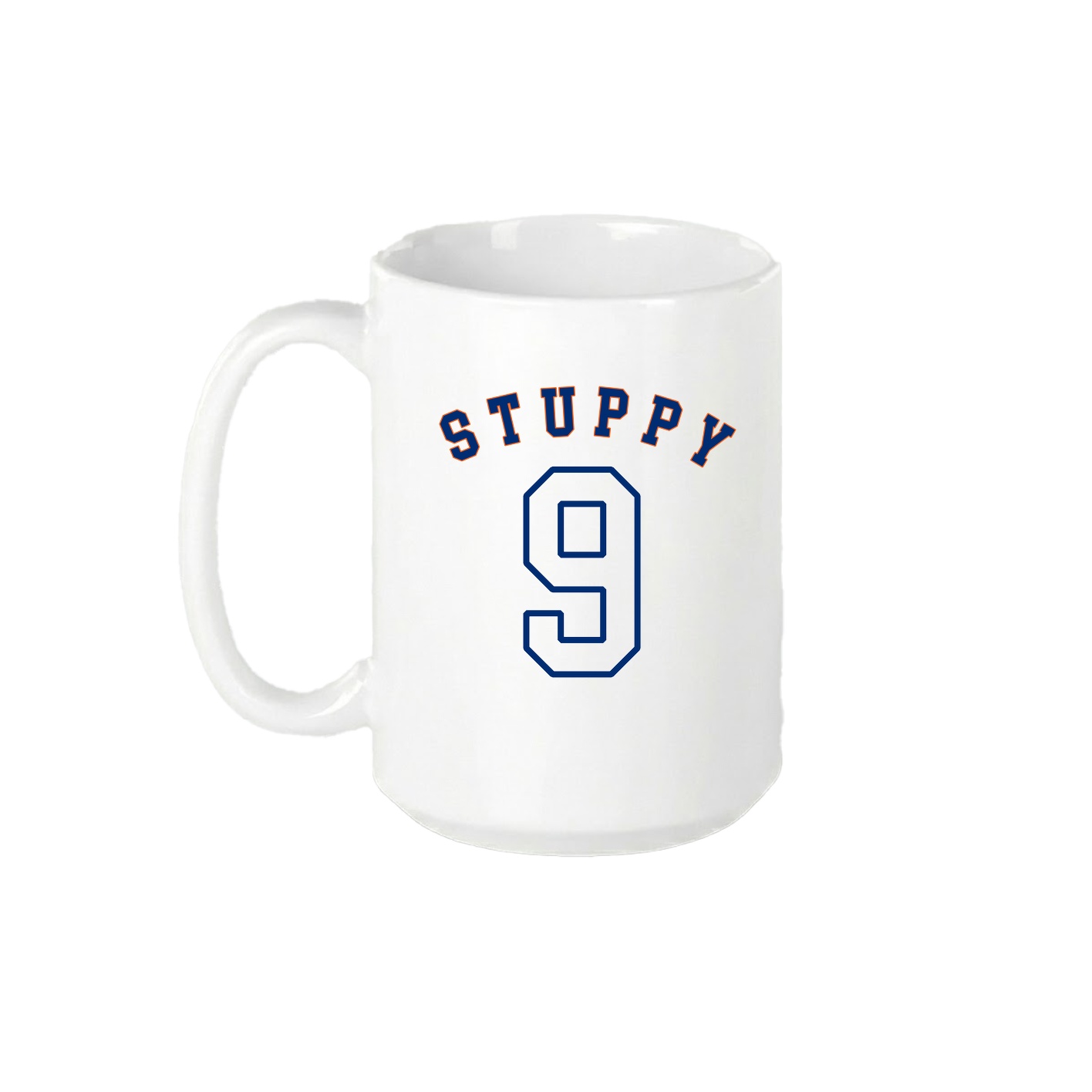 15oz Coffee Mug — Shirsey Arch in White