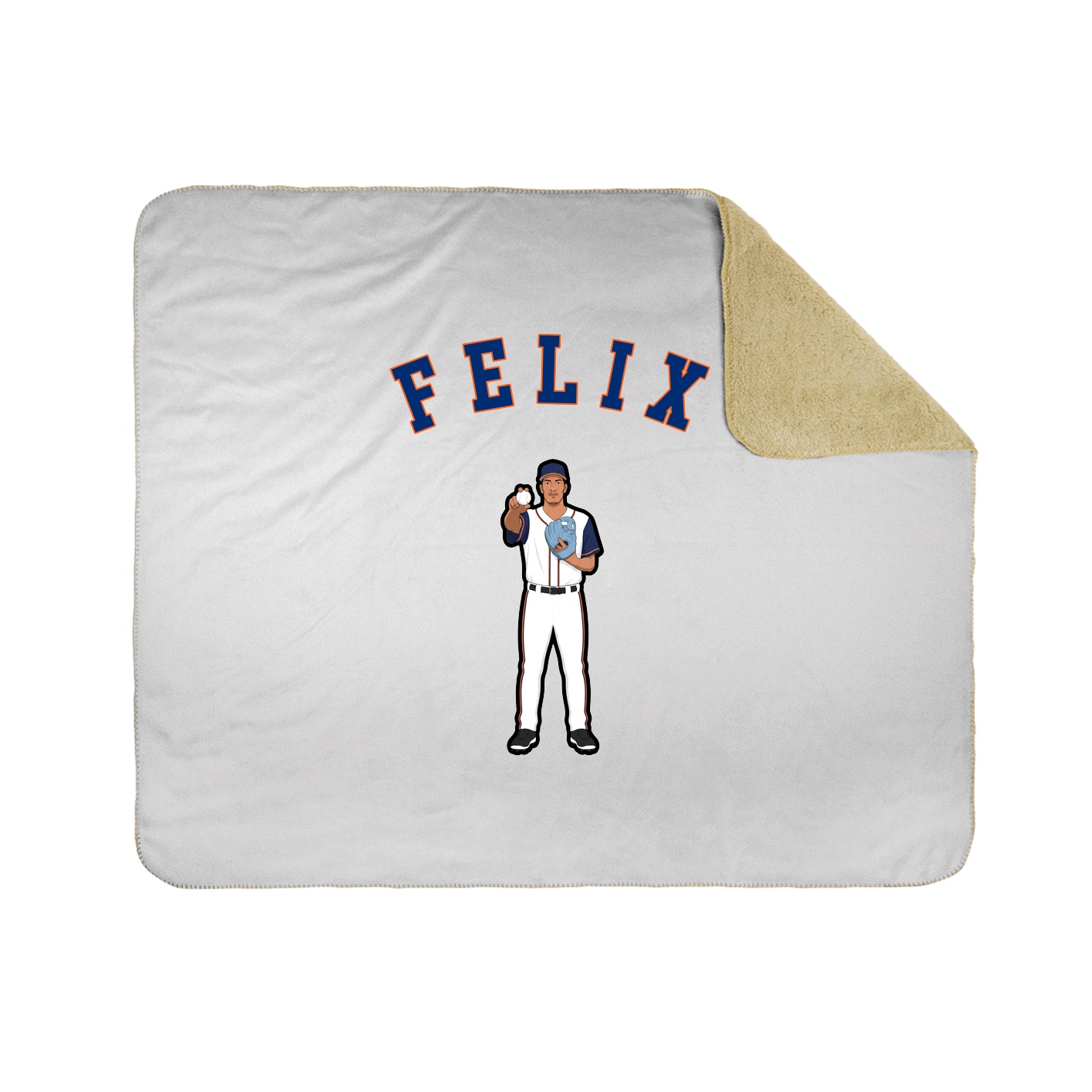 Throw Blanket — Shirsey Arch in White