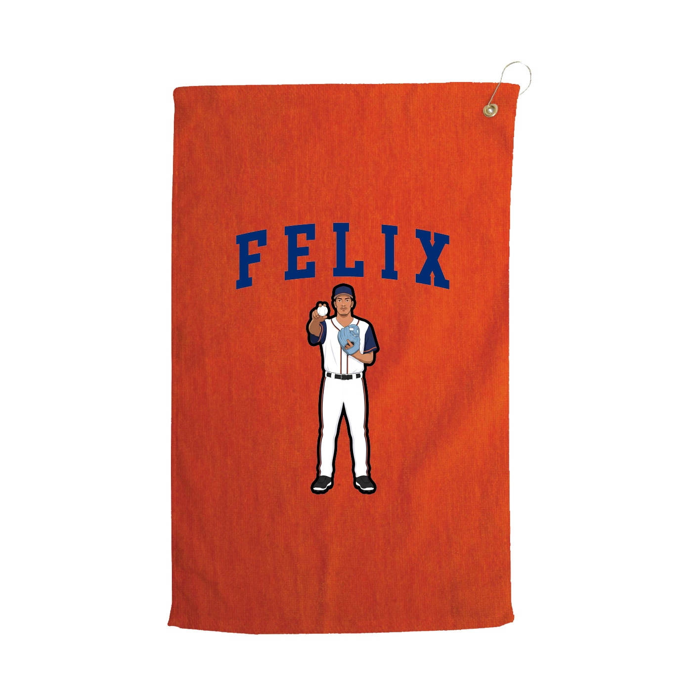 Golf Towel — Shirsey in Orange