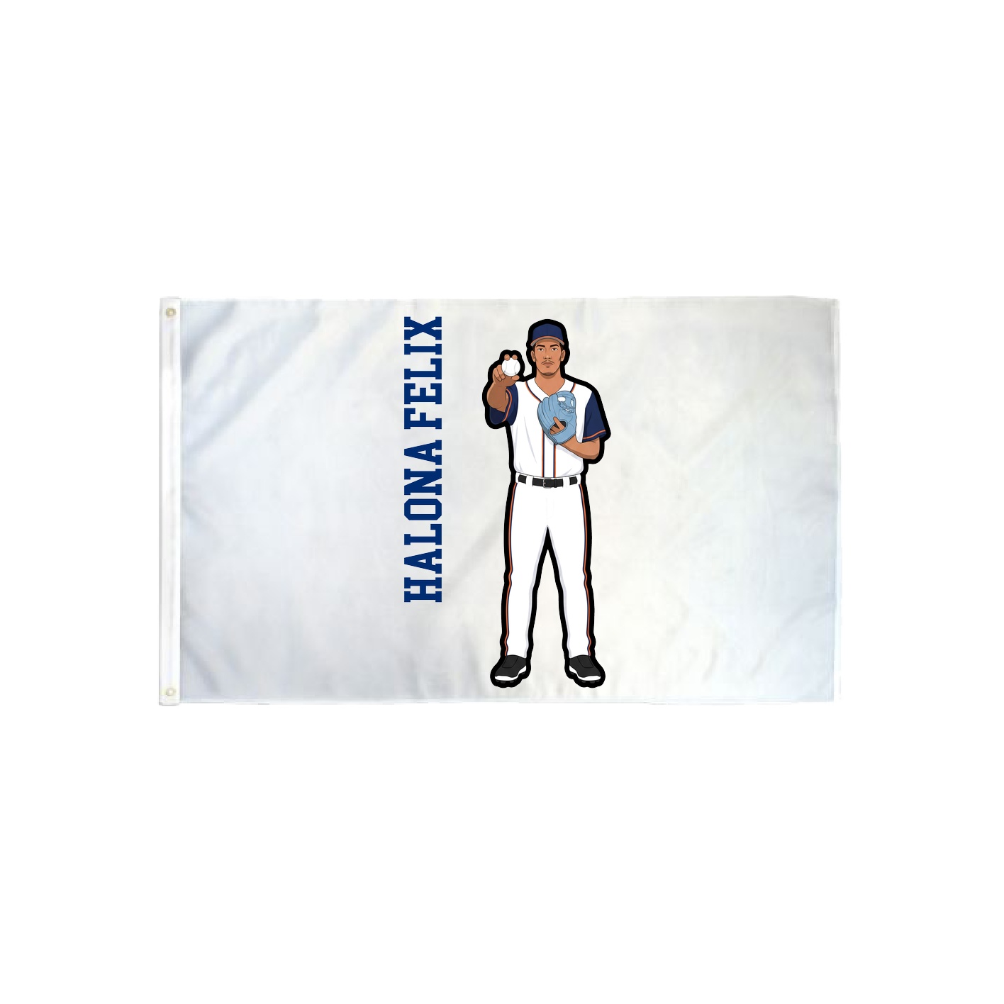 3x5 Flag — Name Vertical in Classic