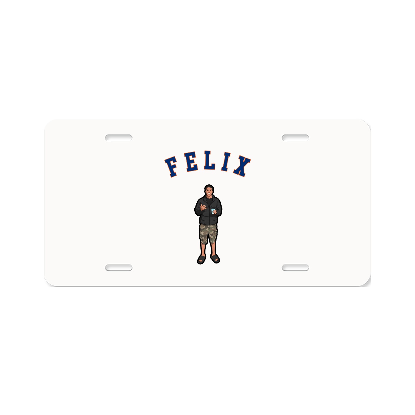 License Plate — Shirsey Arch in Classic