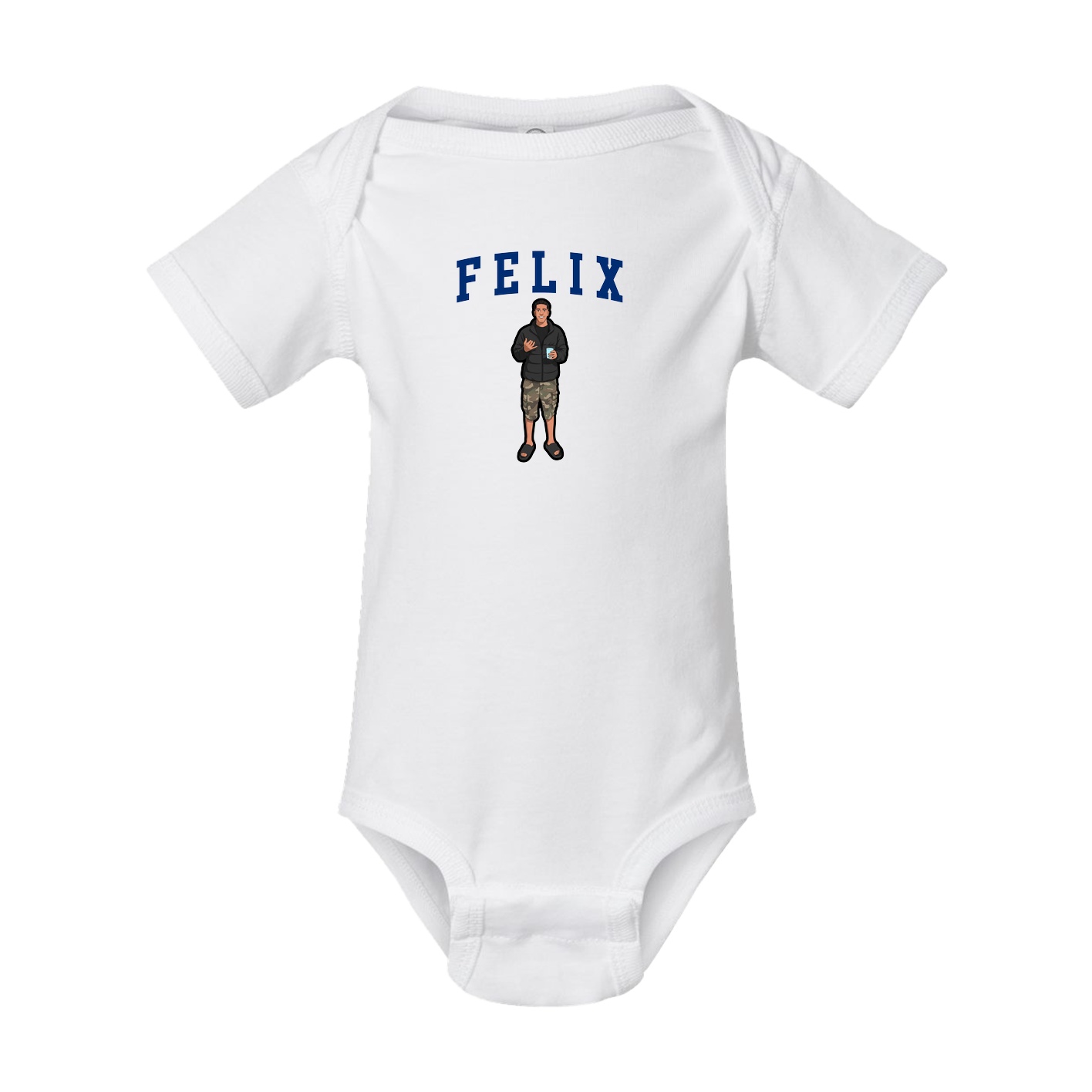Baby Onesie — Shirsey in White
