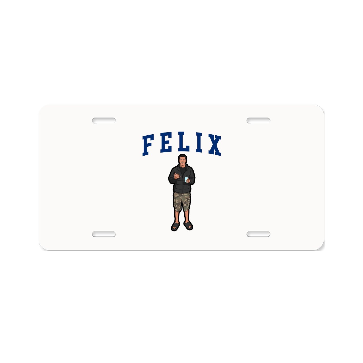 License Plate — Shirsey in Classic