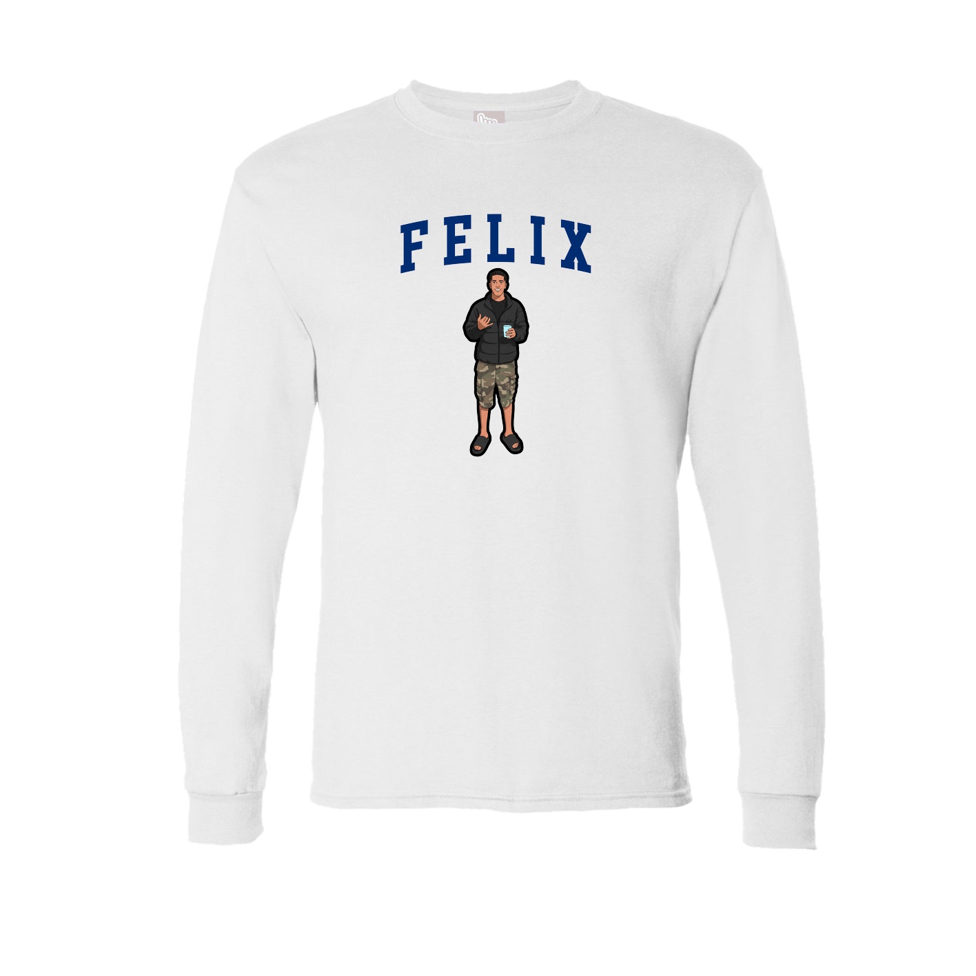 Long Sleeve Tee — Shirsey in White