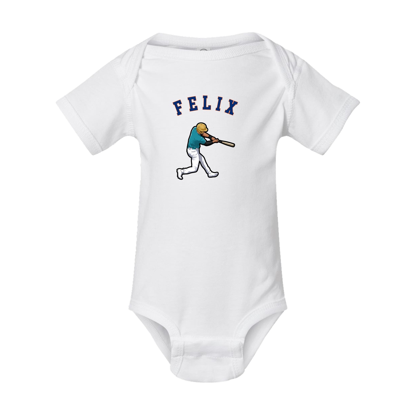 Baby Onesie — Shirsey Arch in White