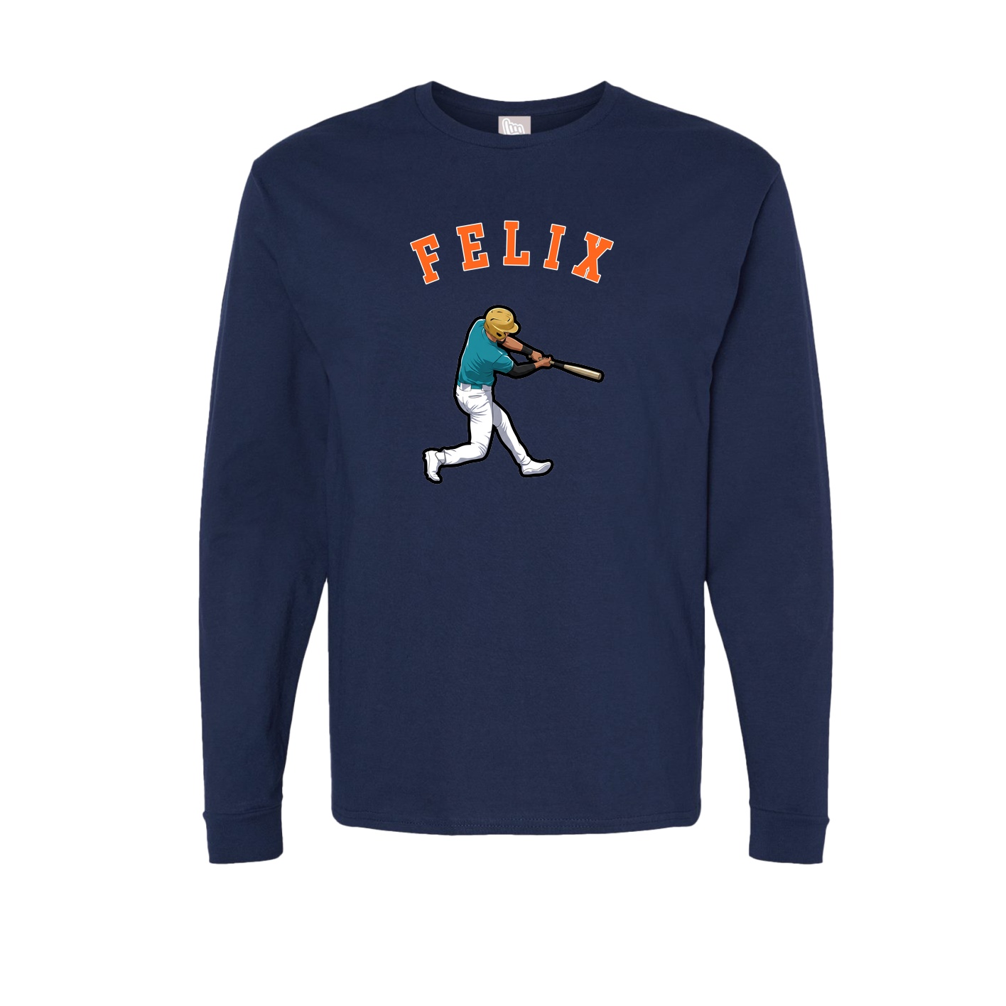 Long Sleeve Tee — Shirsey Arch in Navy
