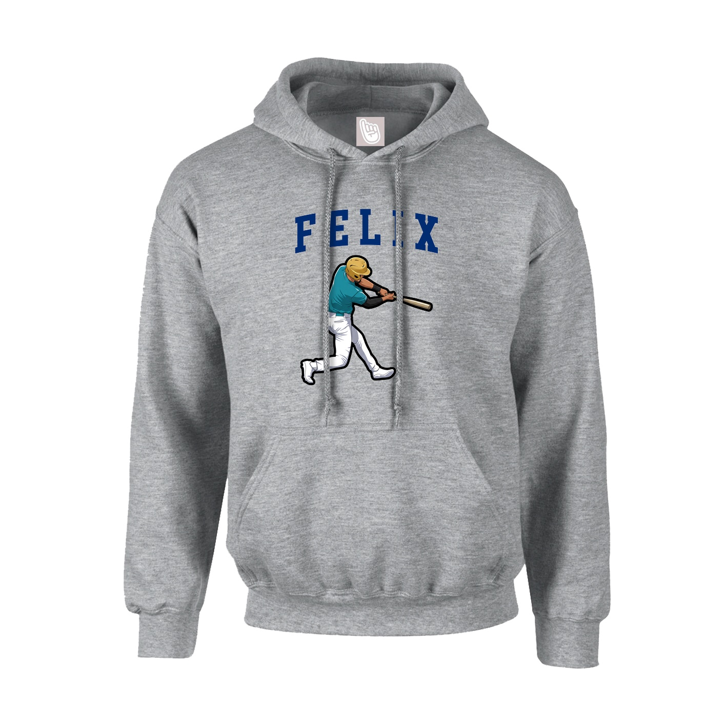 Hoodie — Shirsey in Grey