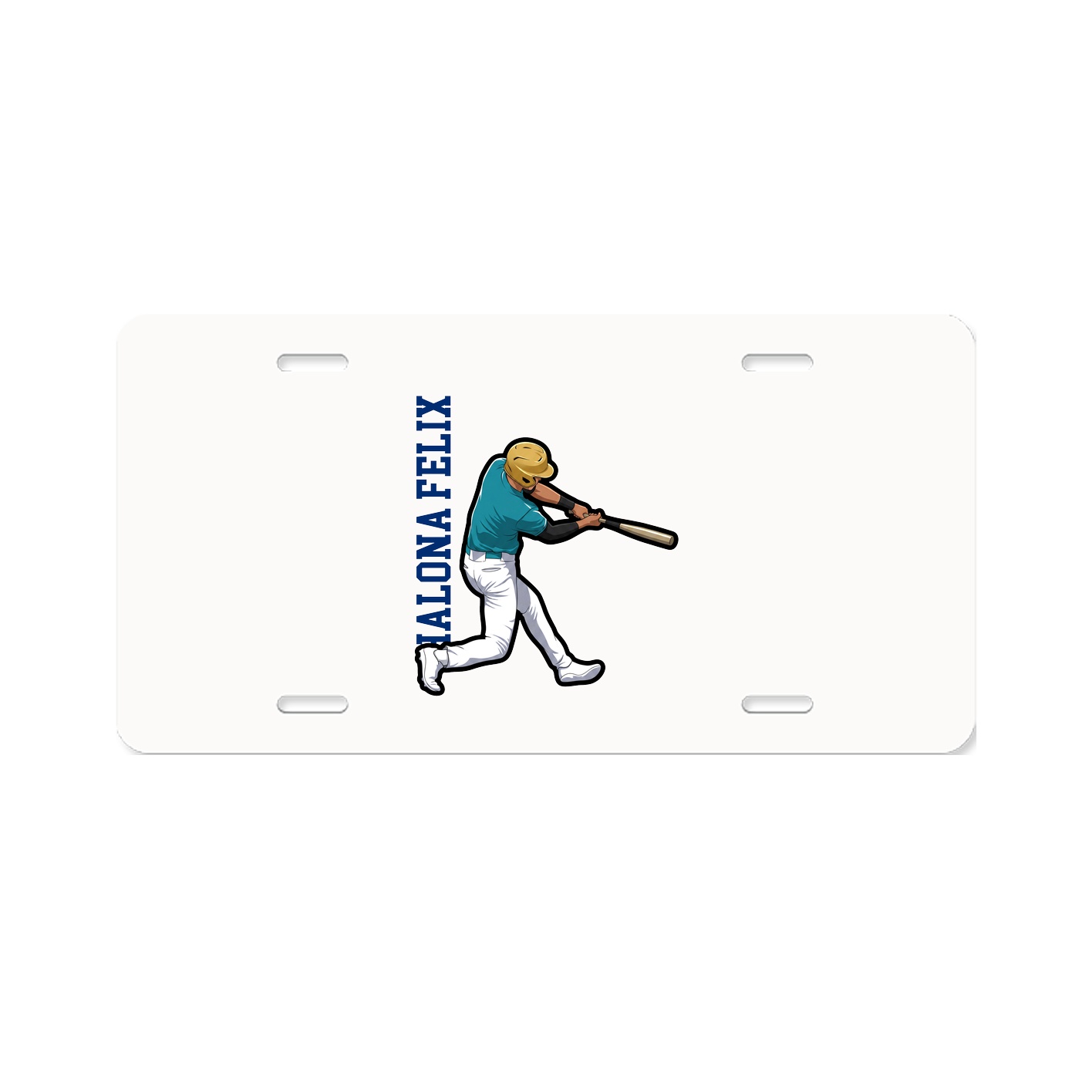 Aluminum License Plate