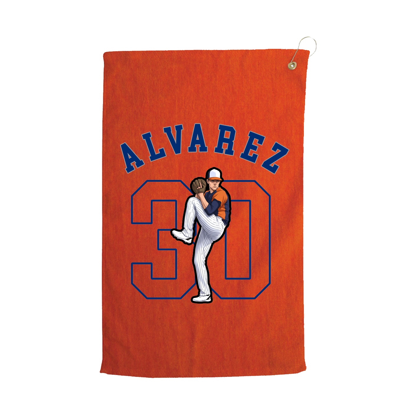 Golf Towel — Shirsey Arch in Orange