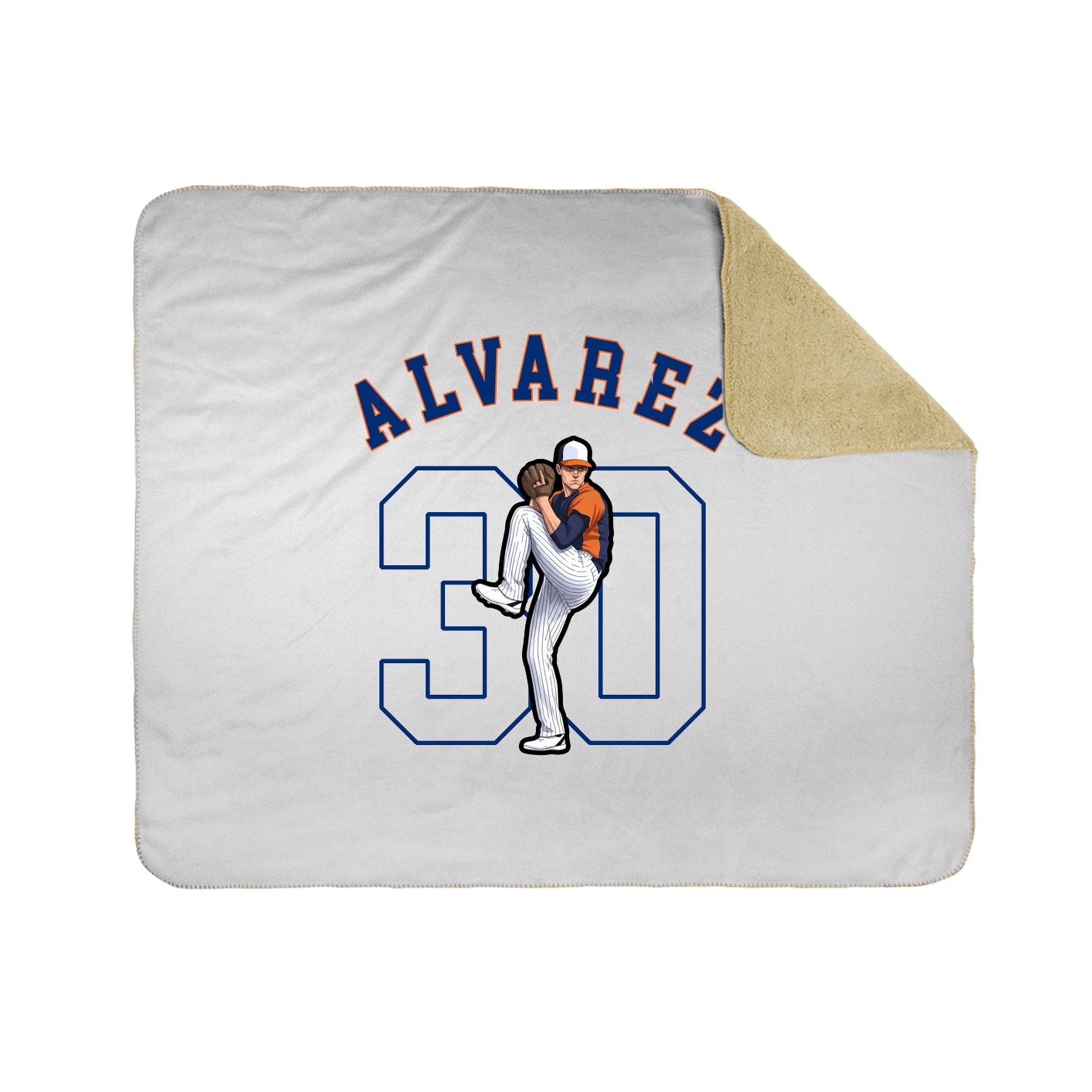 Throw Blanket — Shirsey Arch in White