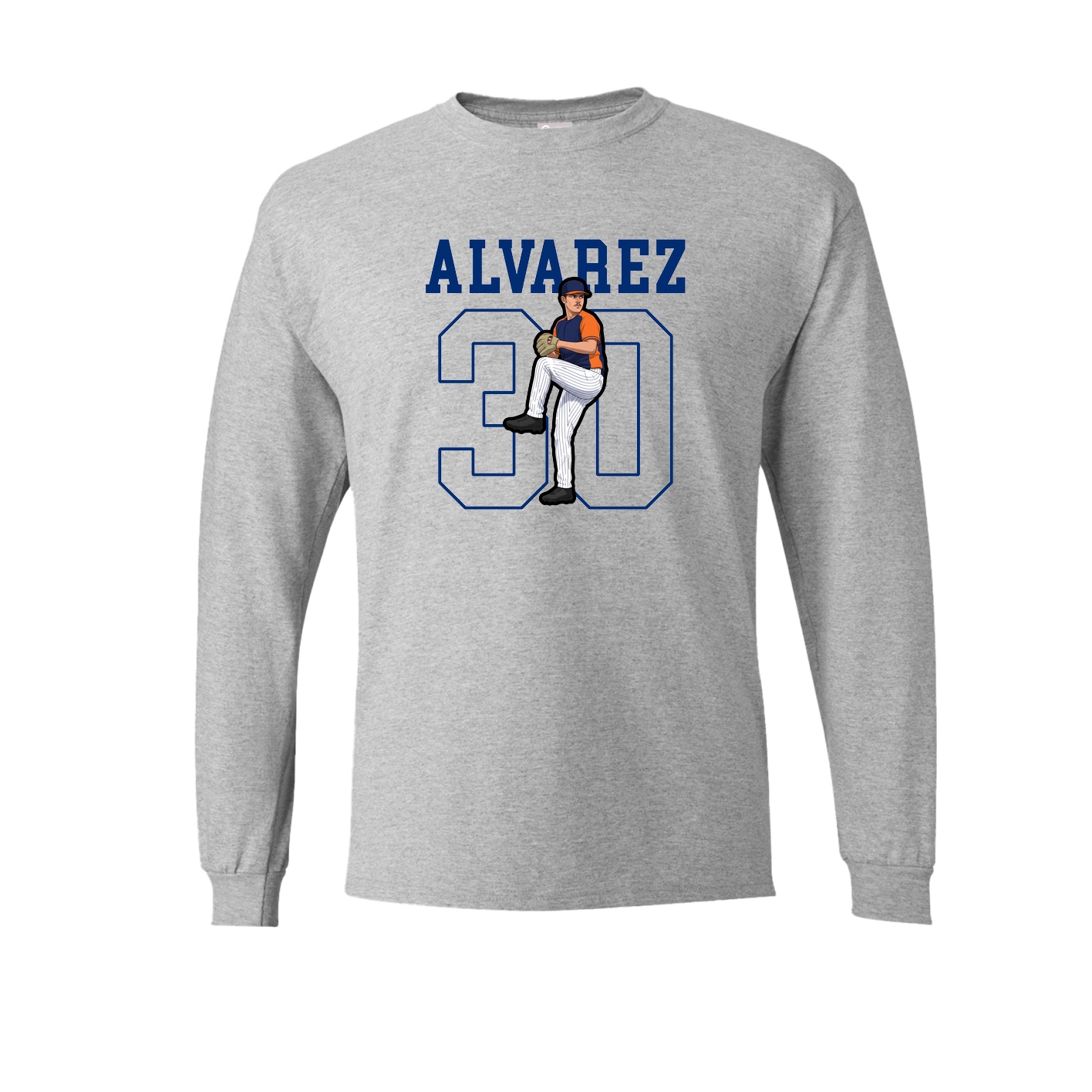 Long Sleeve Tee — Shirsey in Grey
