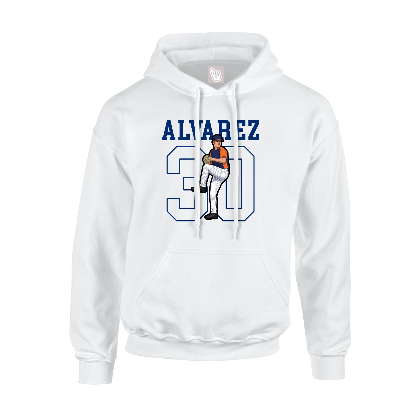 Hoodie — Shirsey in White