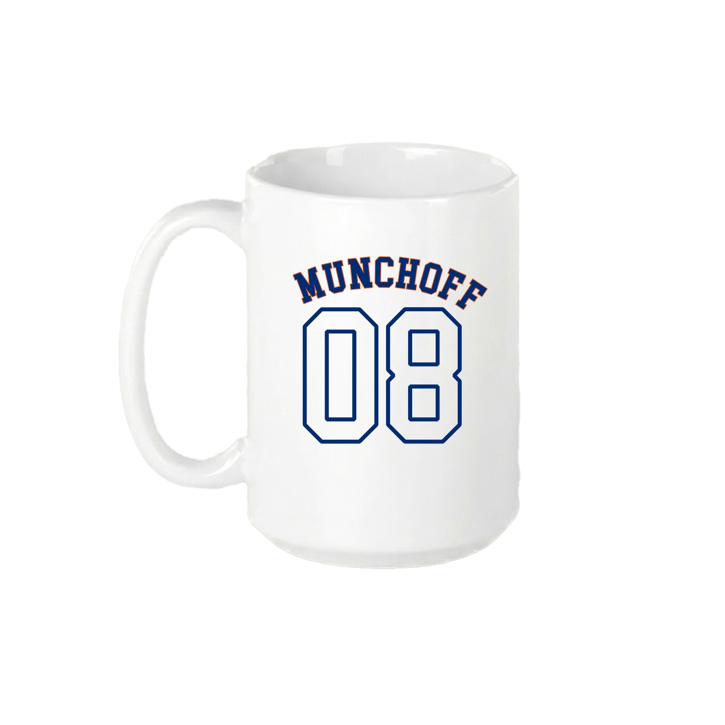 15oz Coffee Mug — Shirsey Arch in White