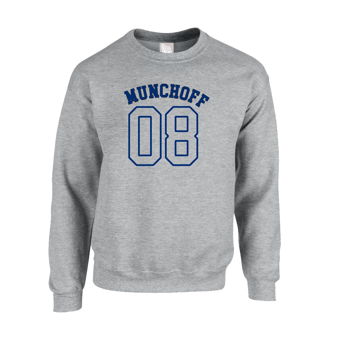 Fleece Crew — Shirsey Arch in Grey