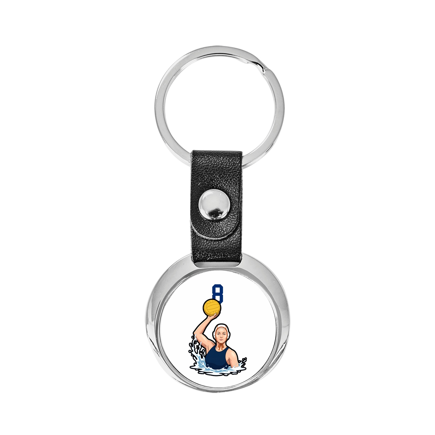 Key Chain — Number Top in Classic