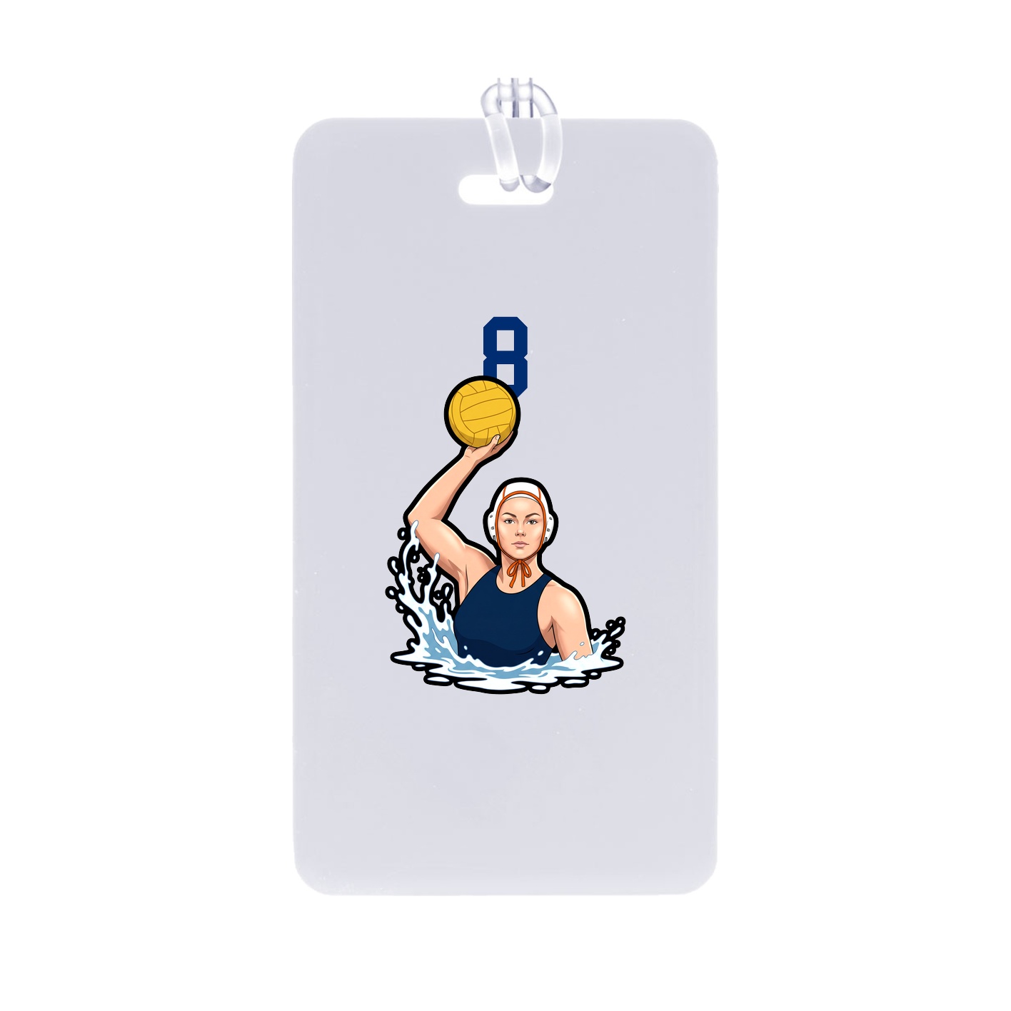 Bag Tag — Number Top in Classic